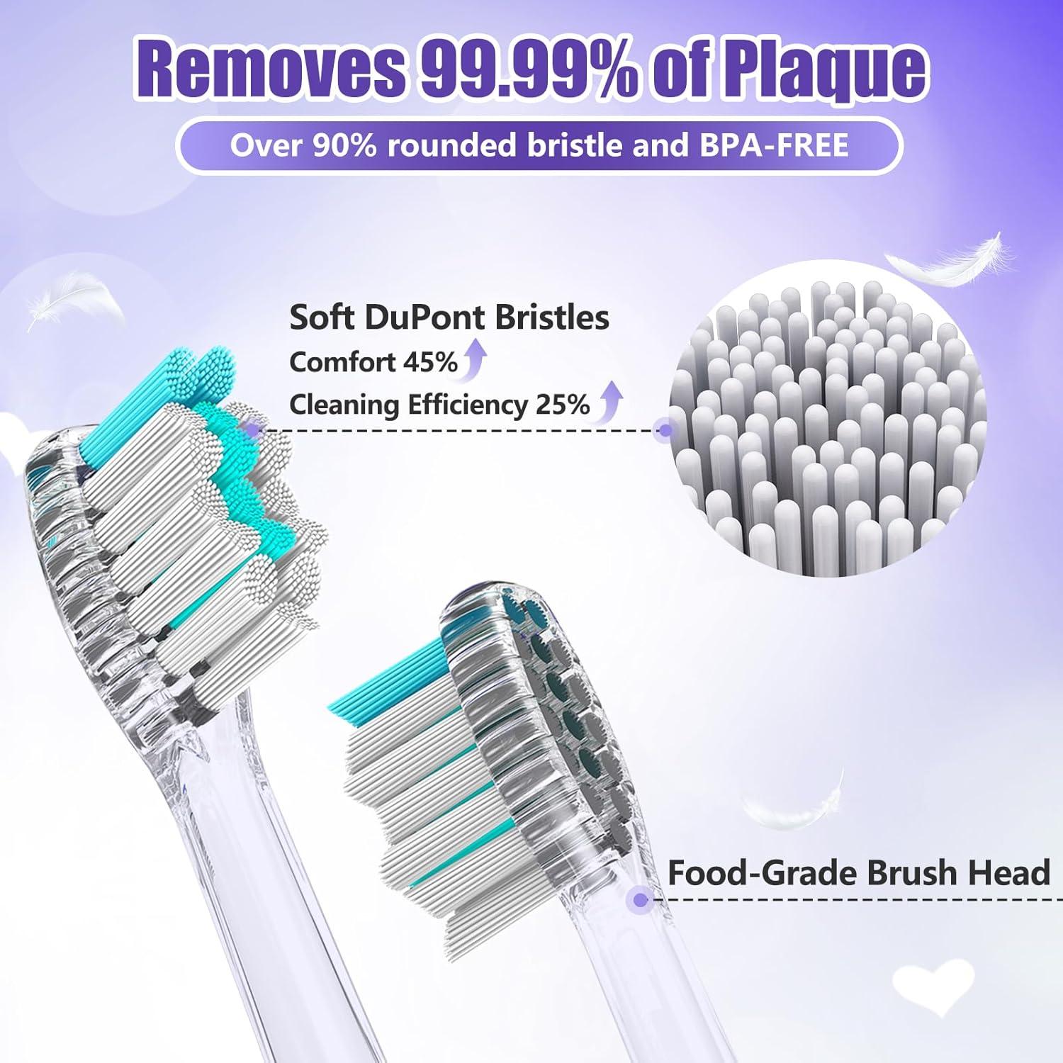 Cepillo de Dientes Eléctrico Infantil DADA-TECH Conejo Púrpura