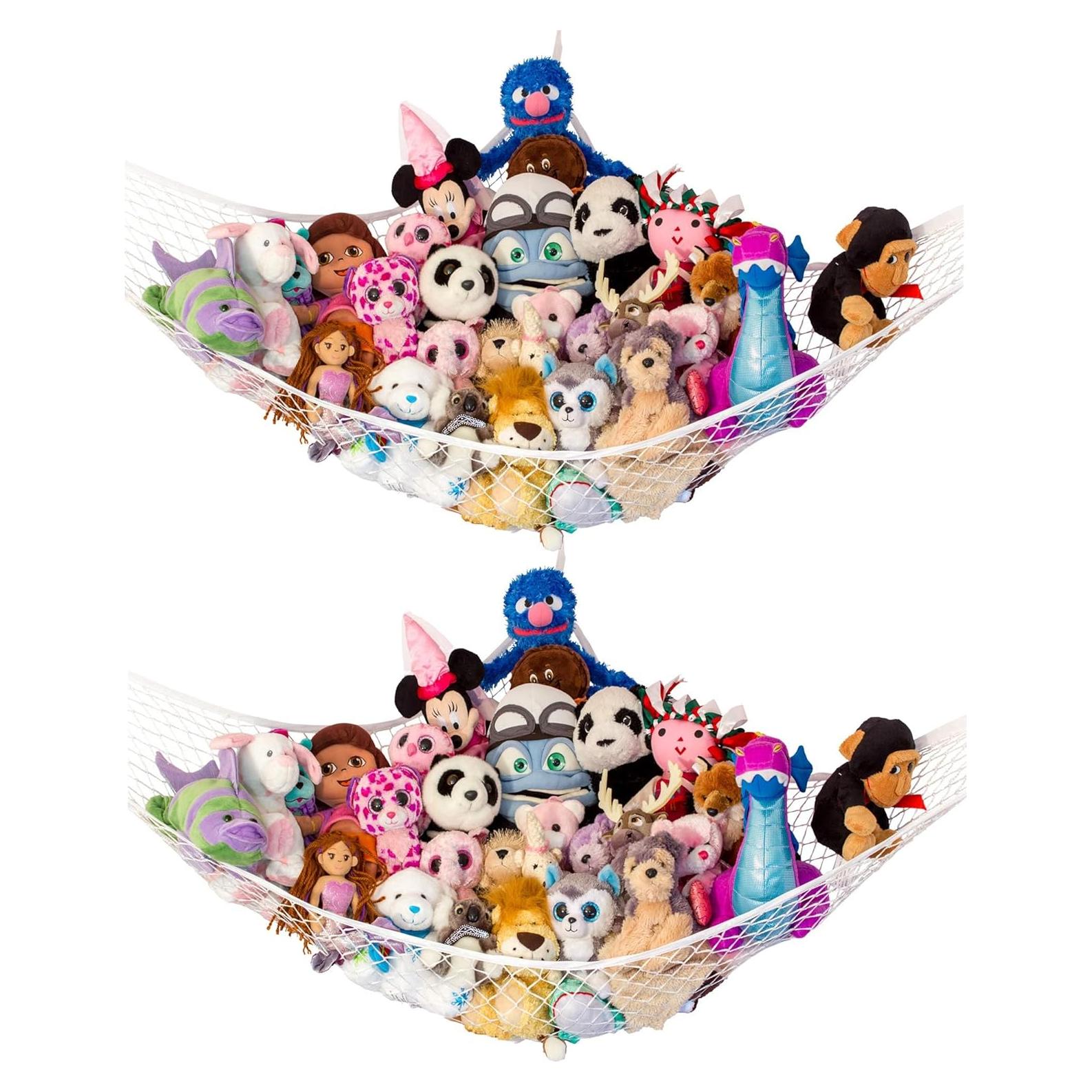 Hamaca de Peluches Lilly's Love, 2 Paquetes, Blanco, 170x119 cm