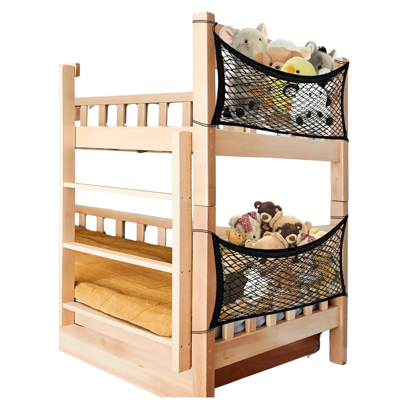 Red de Almacenamiento de Juguetes de Peluche Ofiray-home 2 Unidades