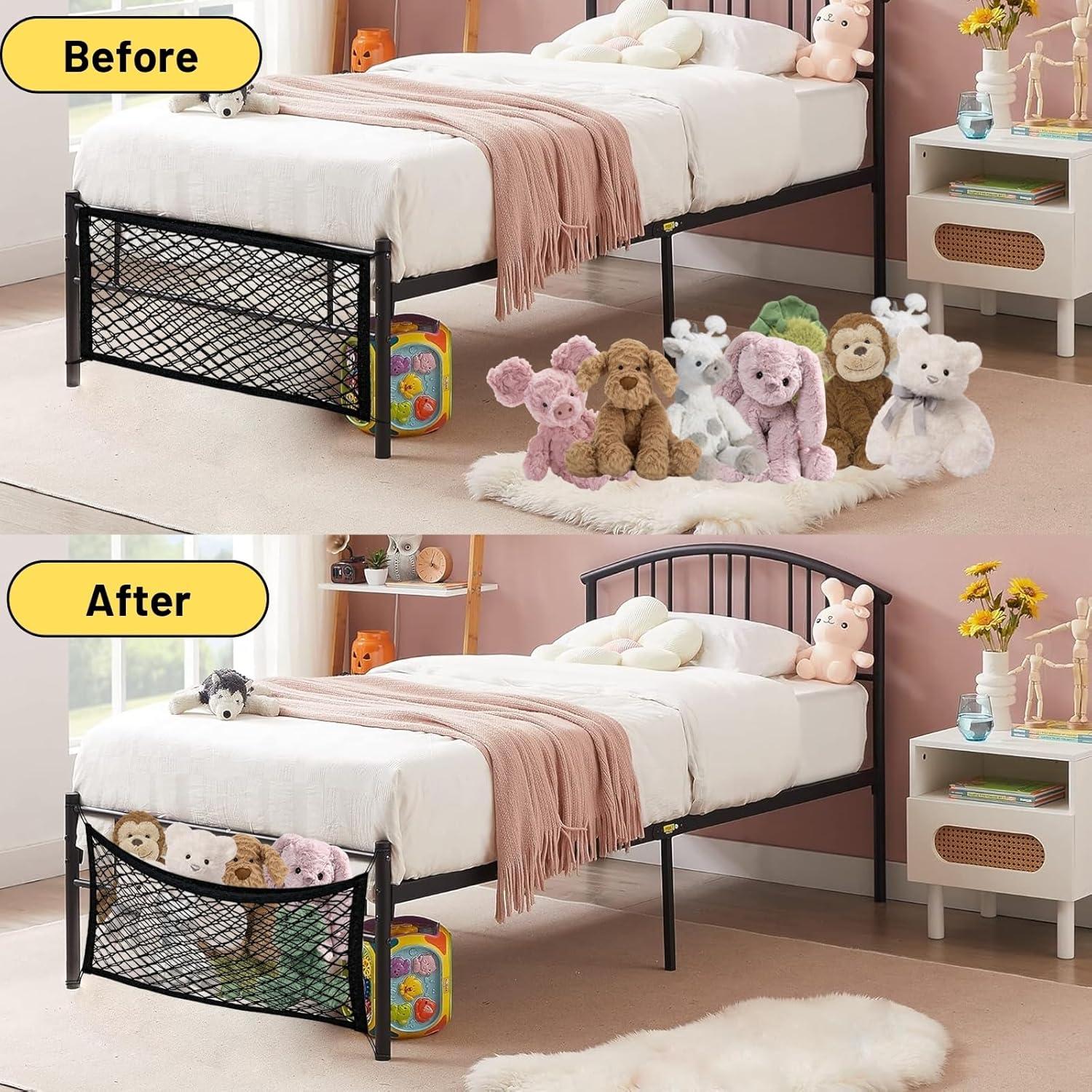 Red de Almacenamiento de Juguetes de Peluche Ofiray-home 2 Unidades