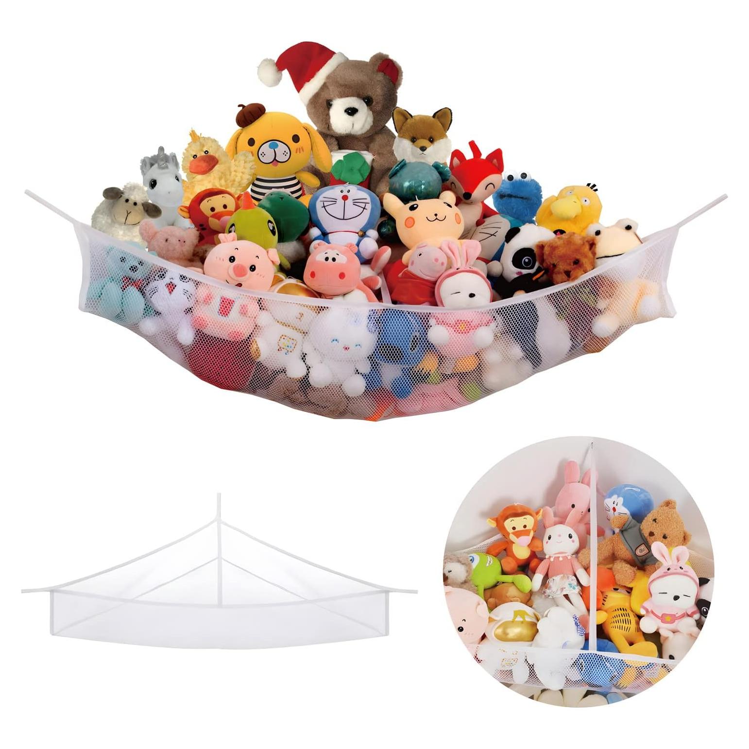 Hamaca de Peluches Grande INSFITY Blanco para Esquina 60 Juguetes