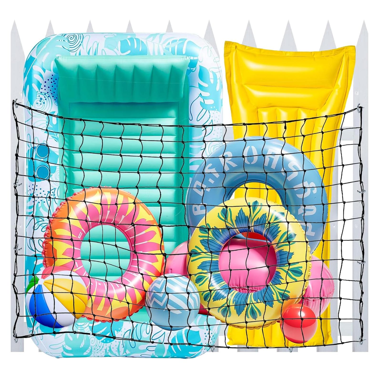 Red de Almacenamiento de Juguetes para Piscina Nigelia 180x120cm