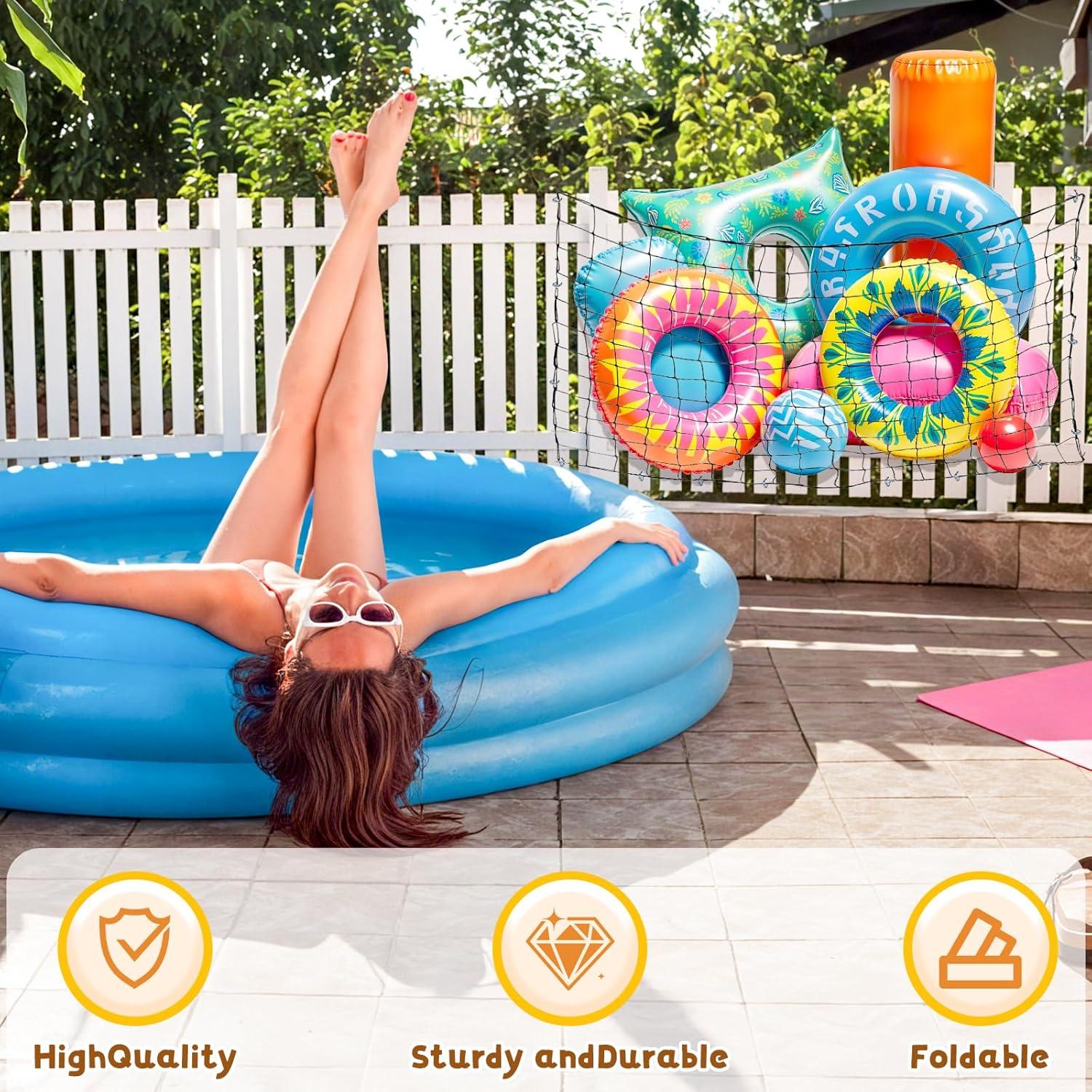 Red de Almacenamiento de Juguetes para Piscina Nigelia 180x120cm