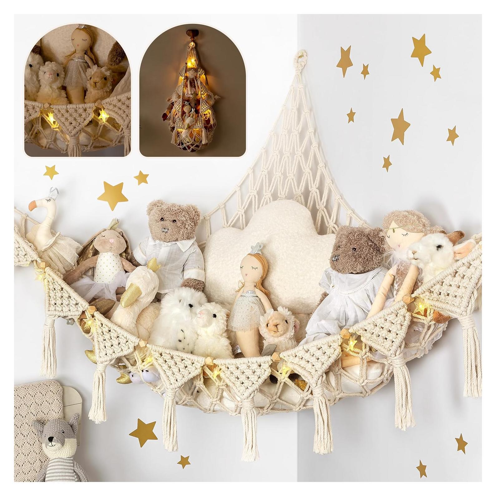 Hamaca de Peluches TIDYTEDS Triangular Algodón 100% Helado