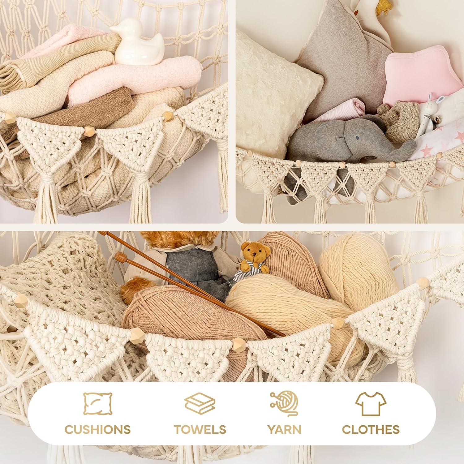 Hamaca de Peluches TIDYTEDS Triangular Algodón 100% Helado