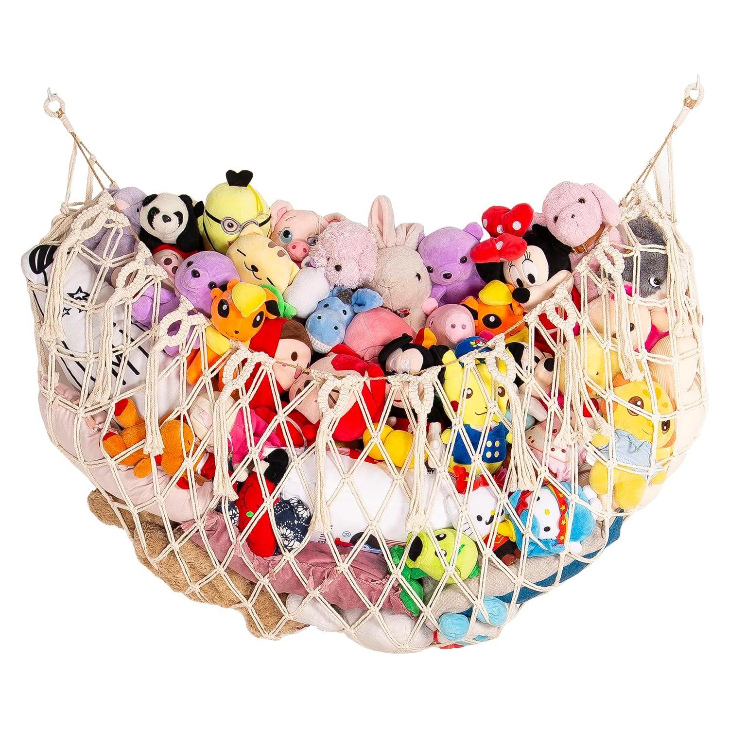 Hamaca Colgante para Animales de Peluche YKBU 152.4 cm Crema