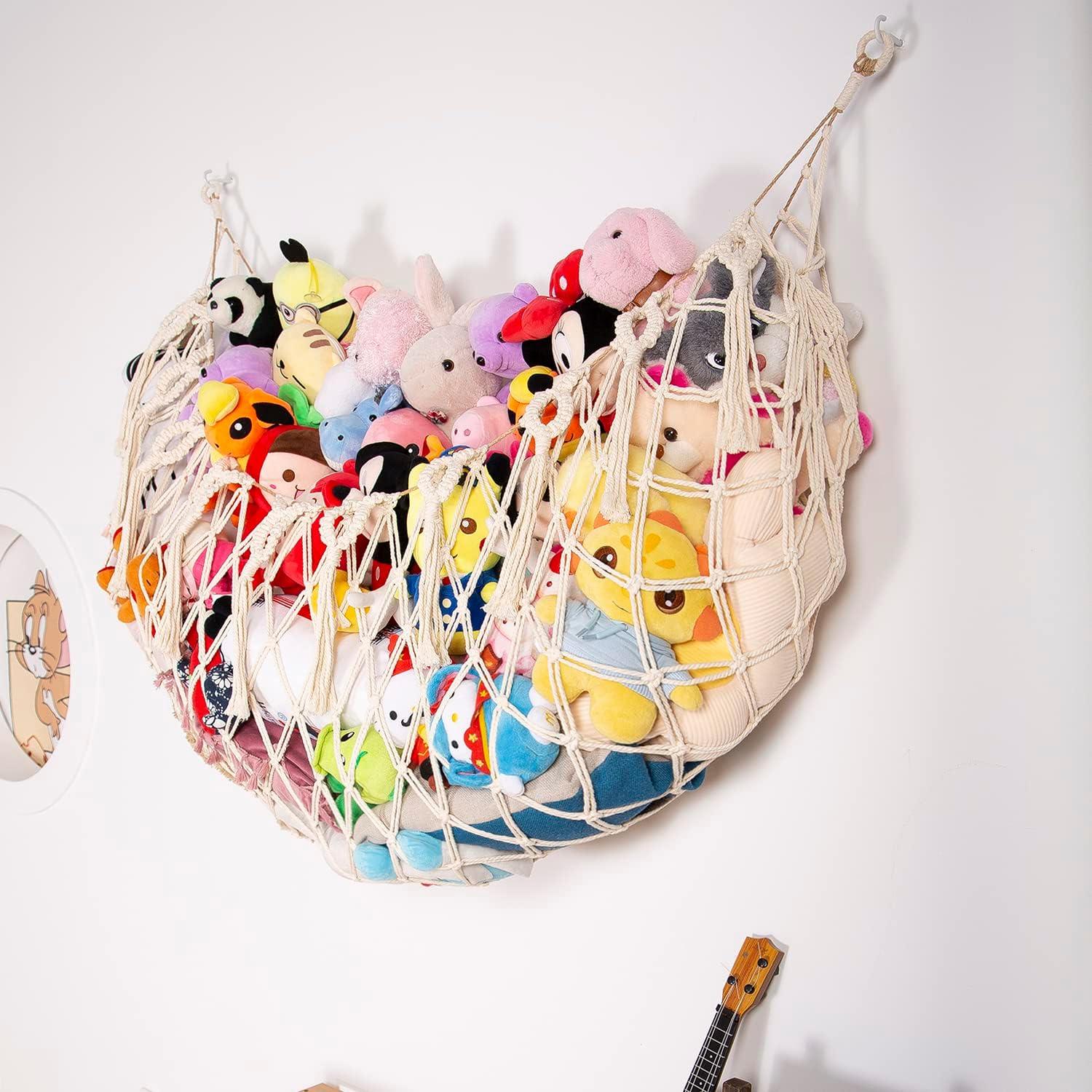 Hamaca Colgante para Animales de Peluche YKBU 152.4 cm Crema