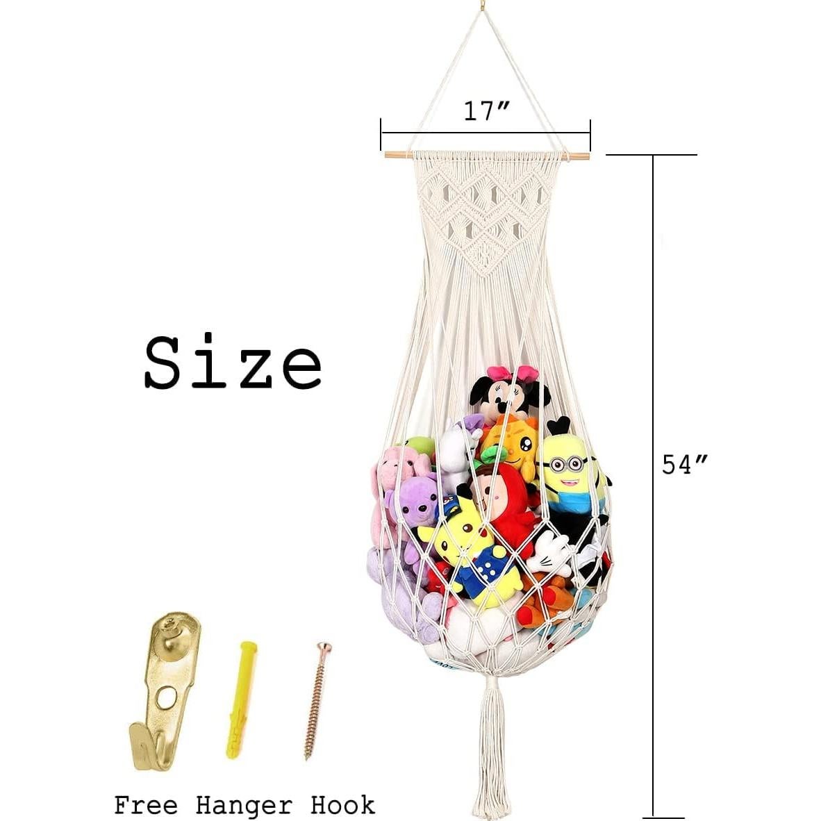 Hamaca de Peluches Colgante Amdermi 139.7-152.4 cm Crema