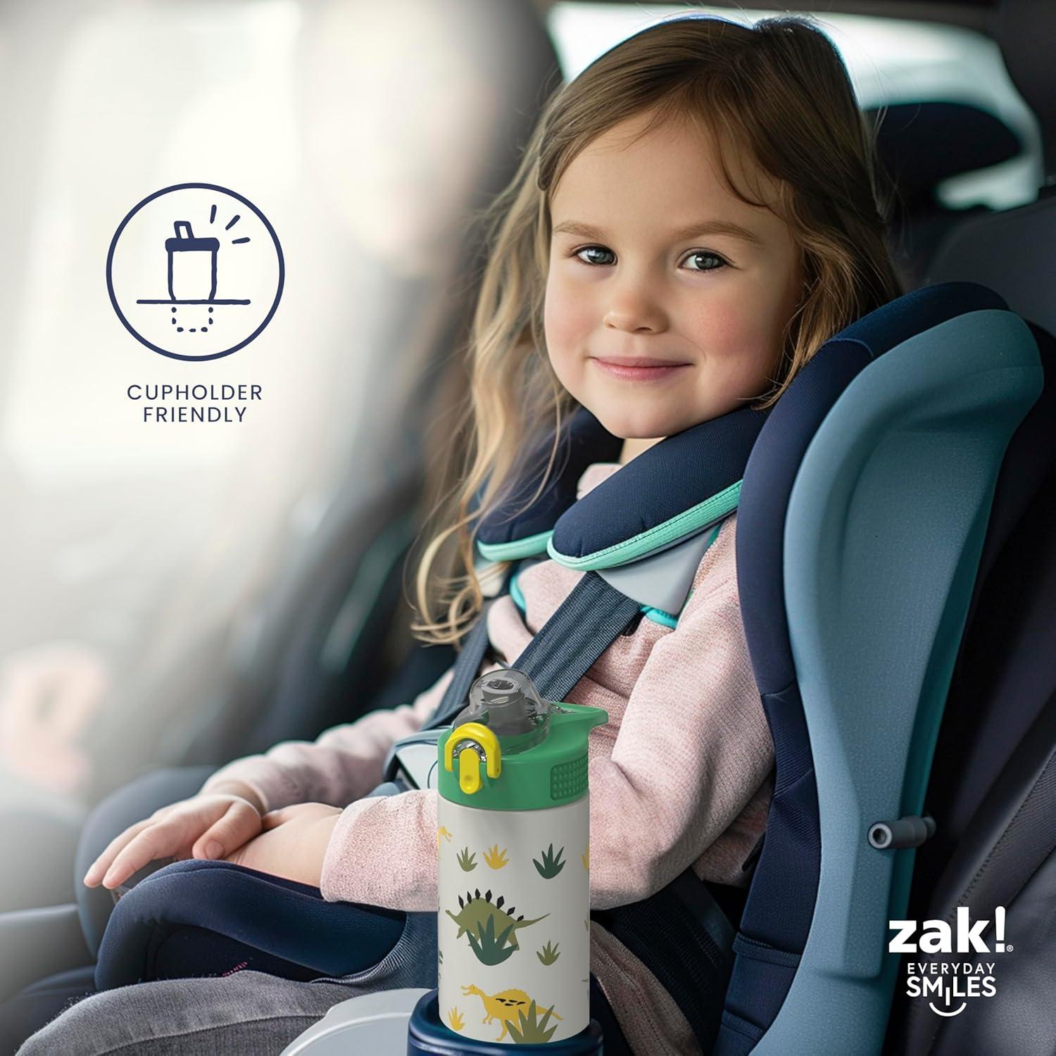 Botella de Agua Infantil Zak Designs Moana 414ml Acero Inoxidable