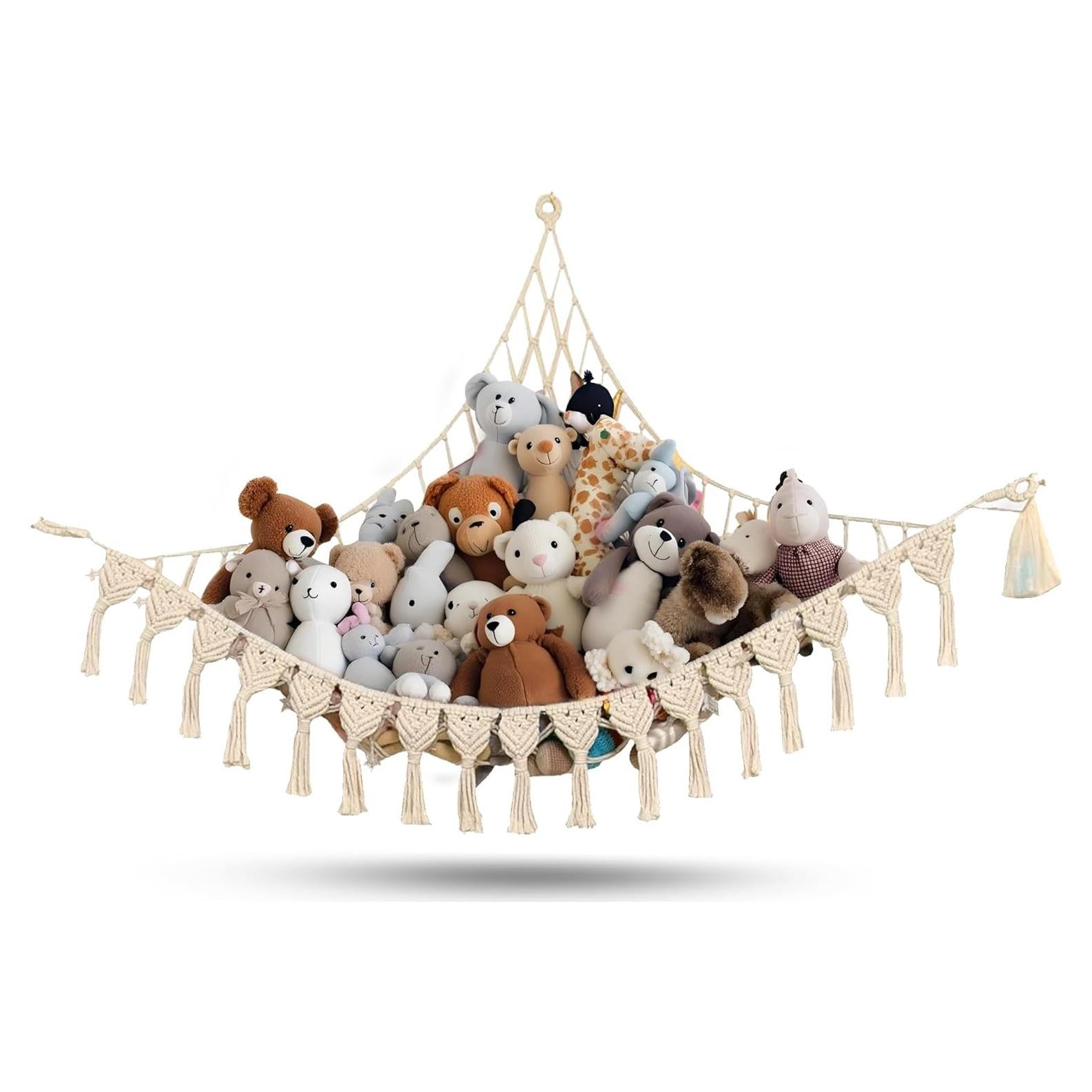 Hamaca de Peluches Abby Baby Beige Natural 100% Algodón 11.34 kg