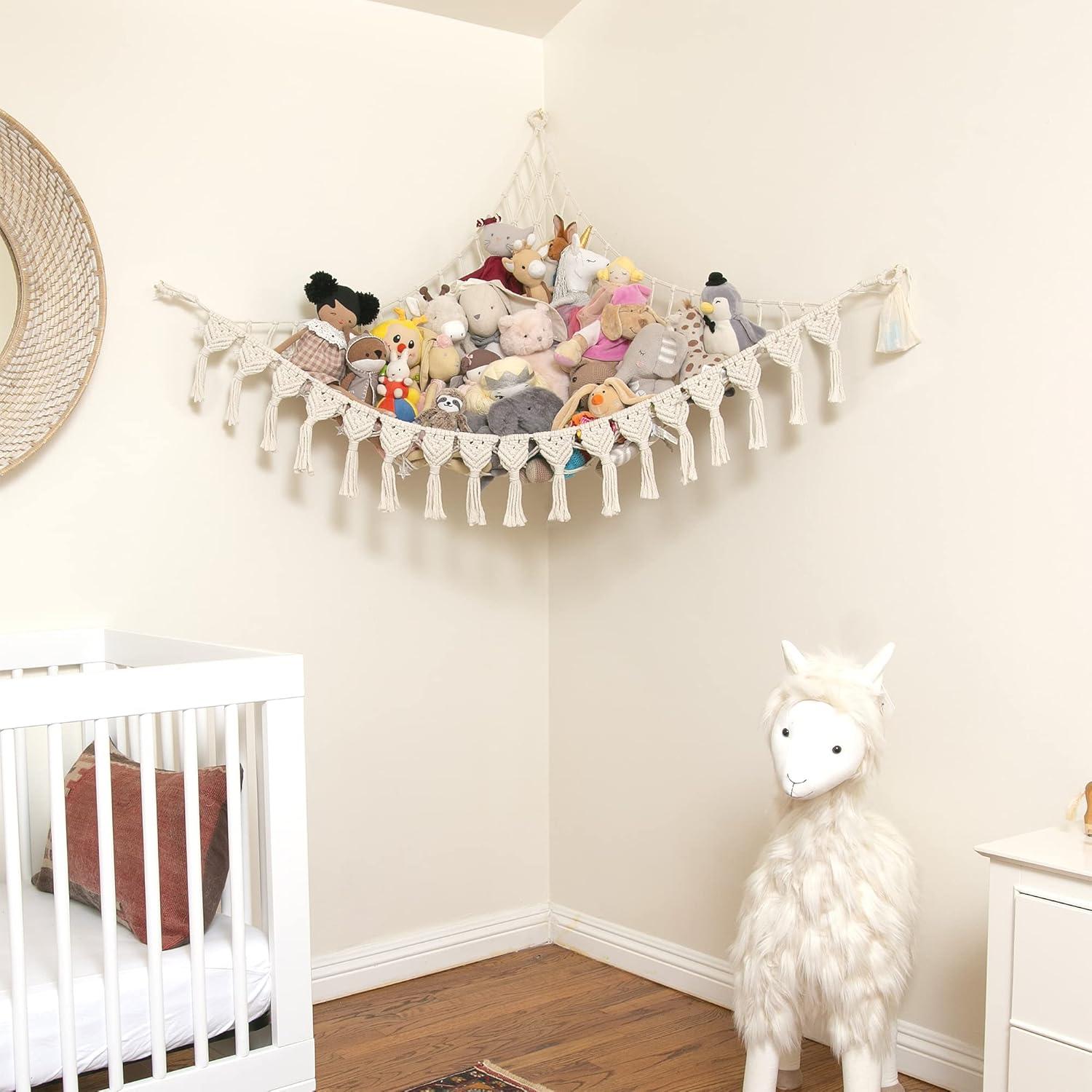 Hamaca de Peluches Abby Baby Beige Natural 100% Algodón 11.34 kg