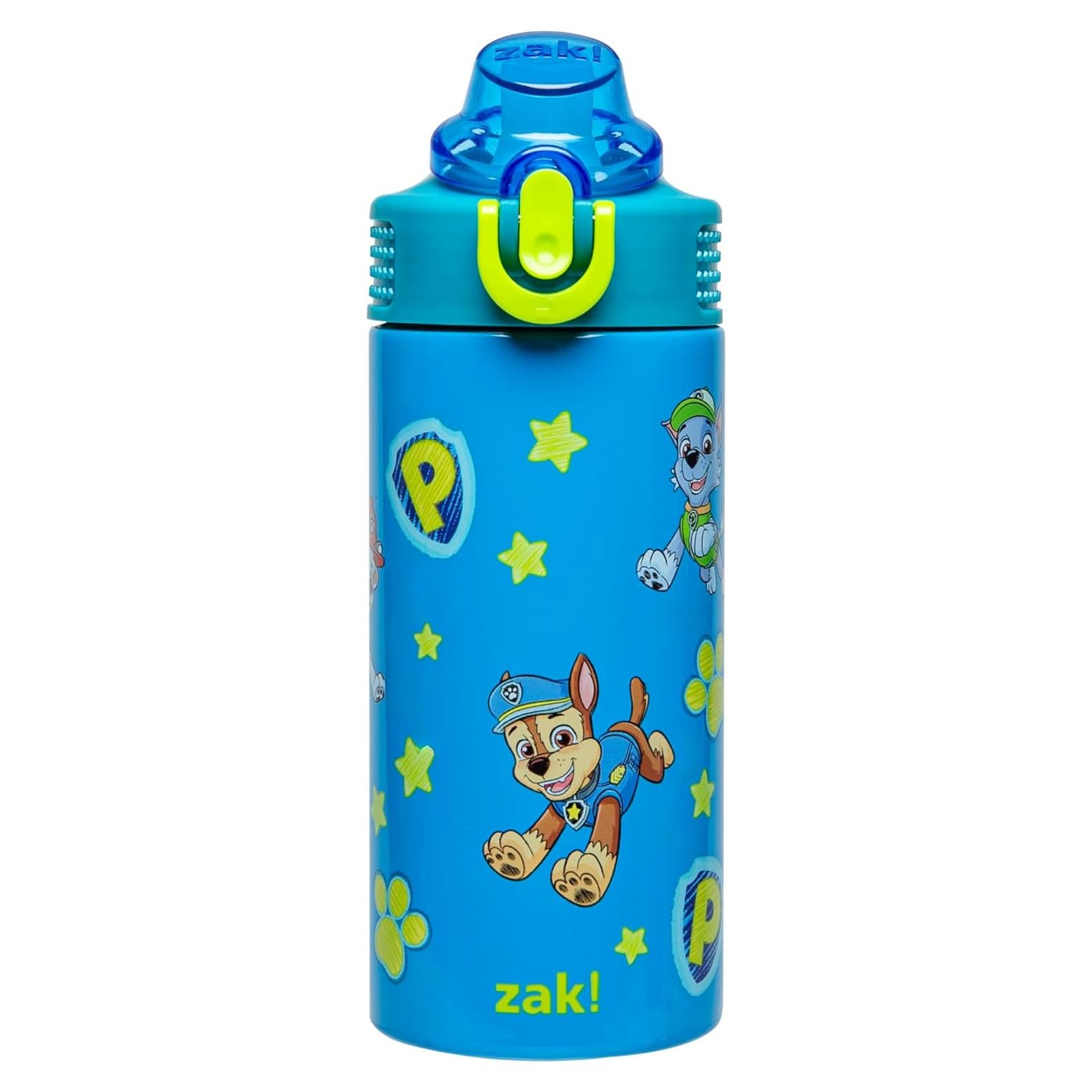 Botella de Agua Zak Designs PAW Patrol 414ml con Popote