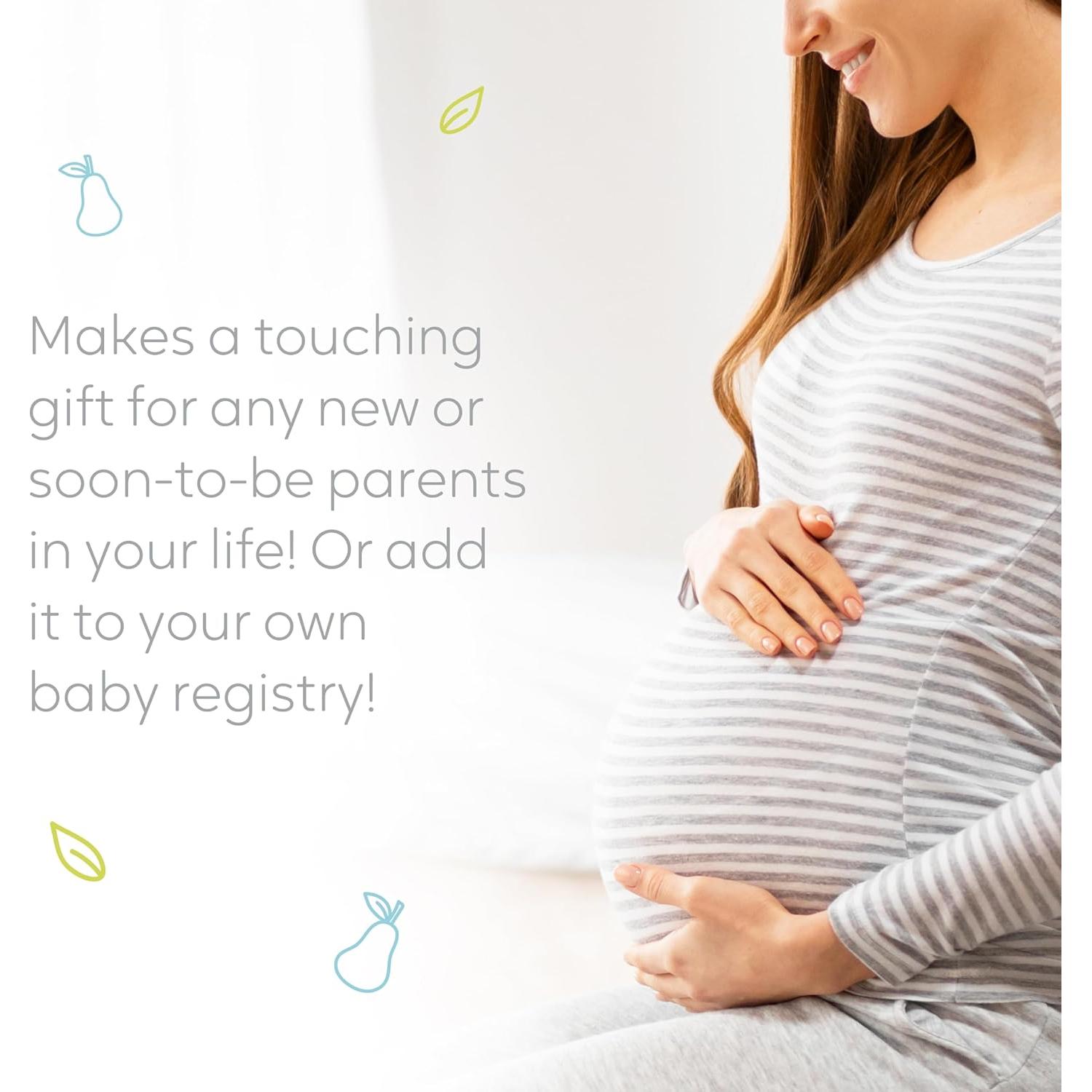 Tarjetas de Hito de Madera Little Pear - 6 Discos Doble Cara