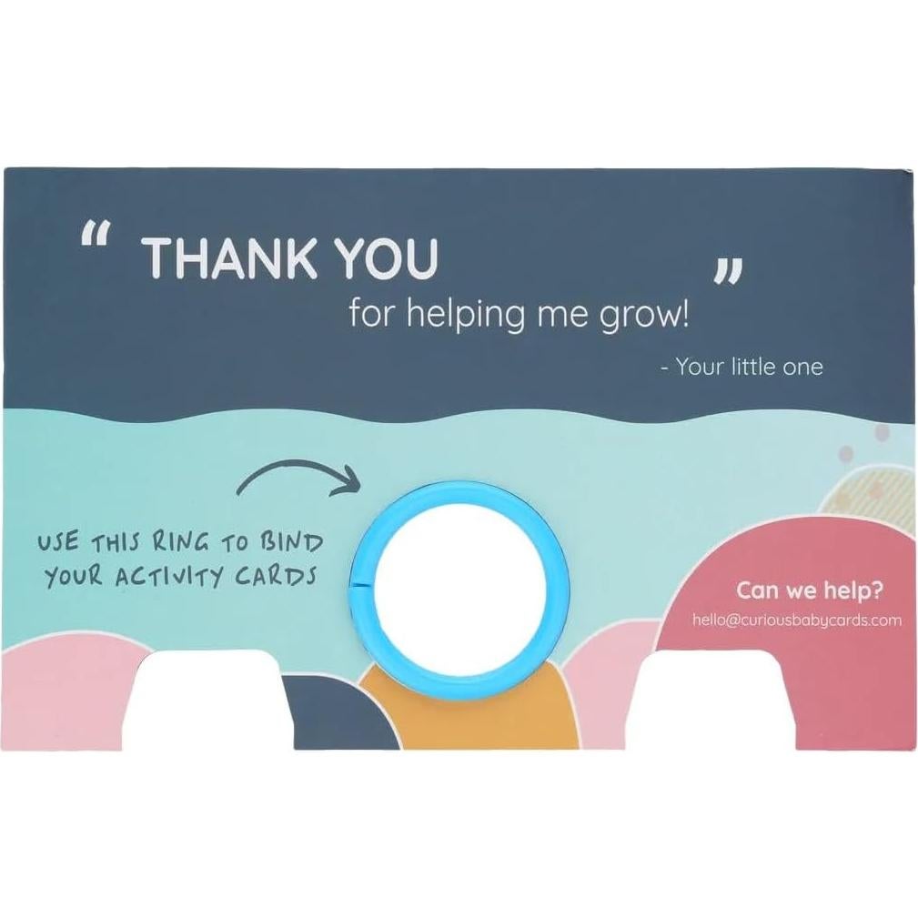Tarjetas de Actividad Curious Baby 40+ para Bebés 0-12 Meses