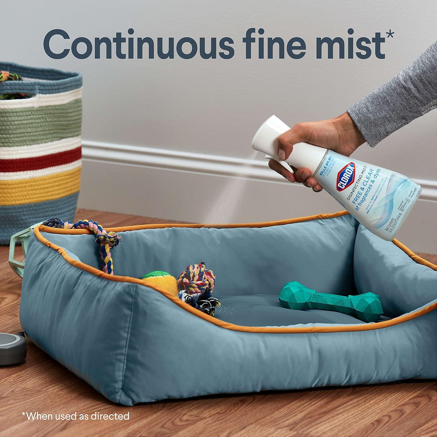 Clorox Mist Desinfectante Spray y Recarga 414 ml - Sin Aerosol