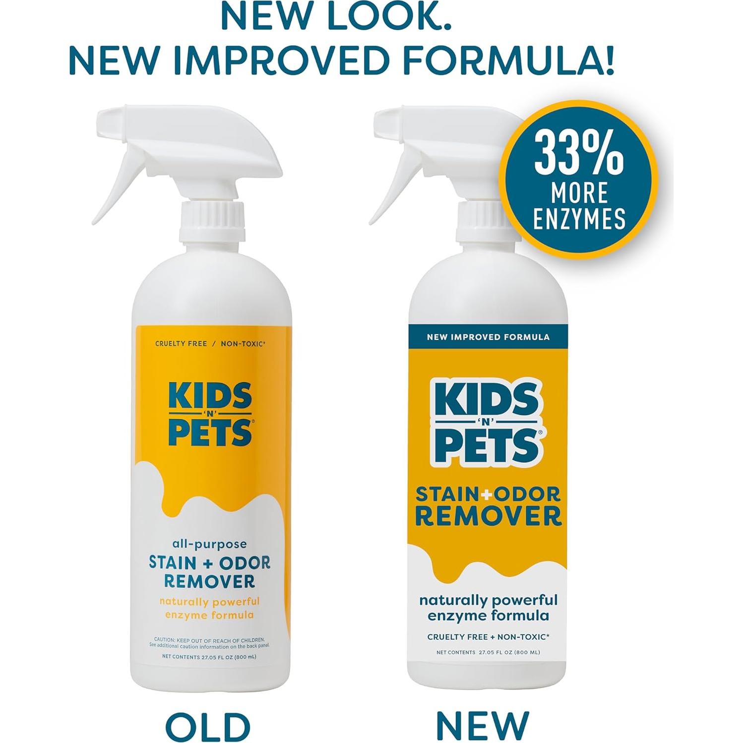 KIDS 'N' PETS Removedor de Manchas y Olores 0.77L No Tóxico