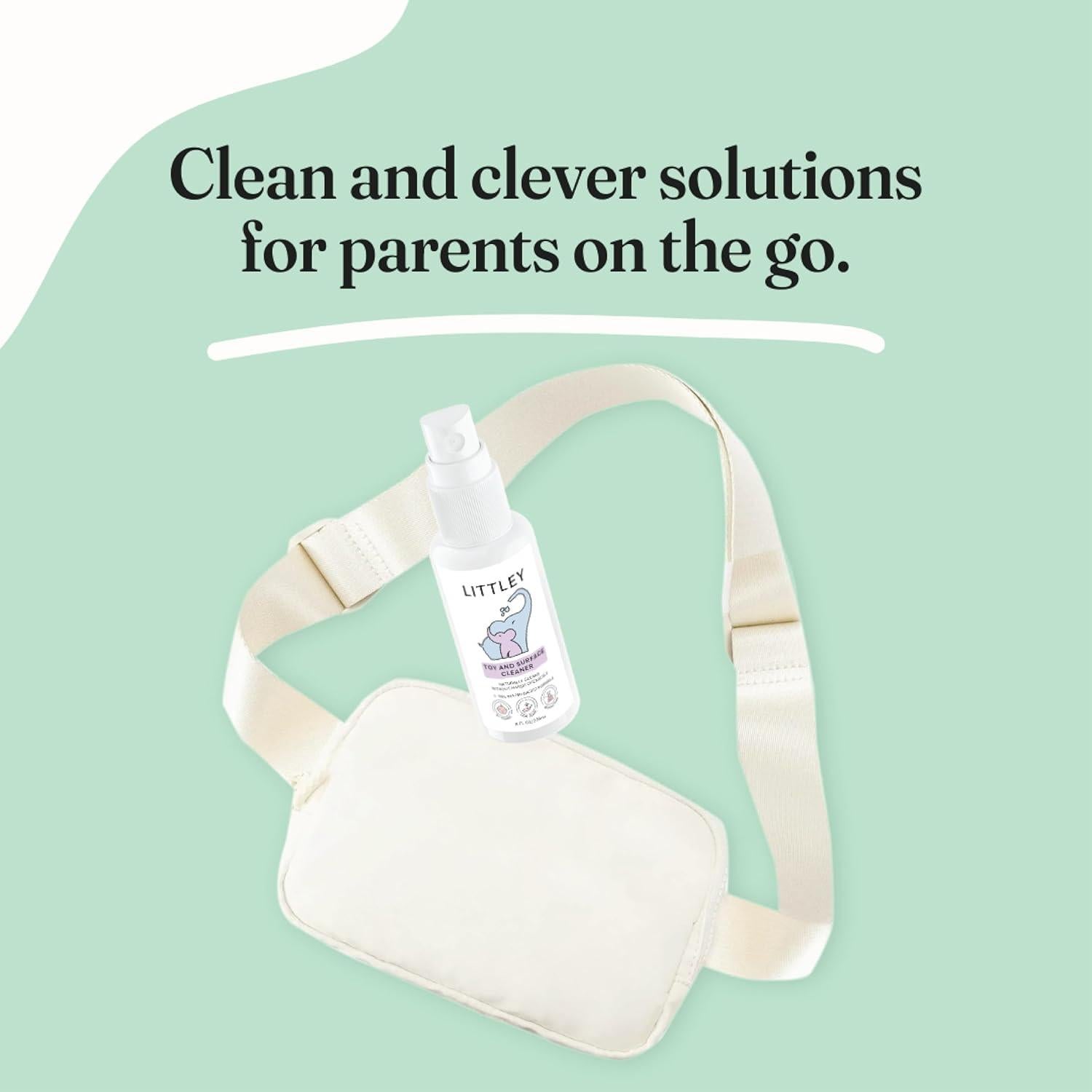 Limpiador de Juguetes Littley 2oz Sin Amoníaco y Tóxicos