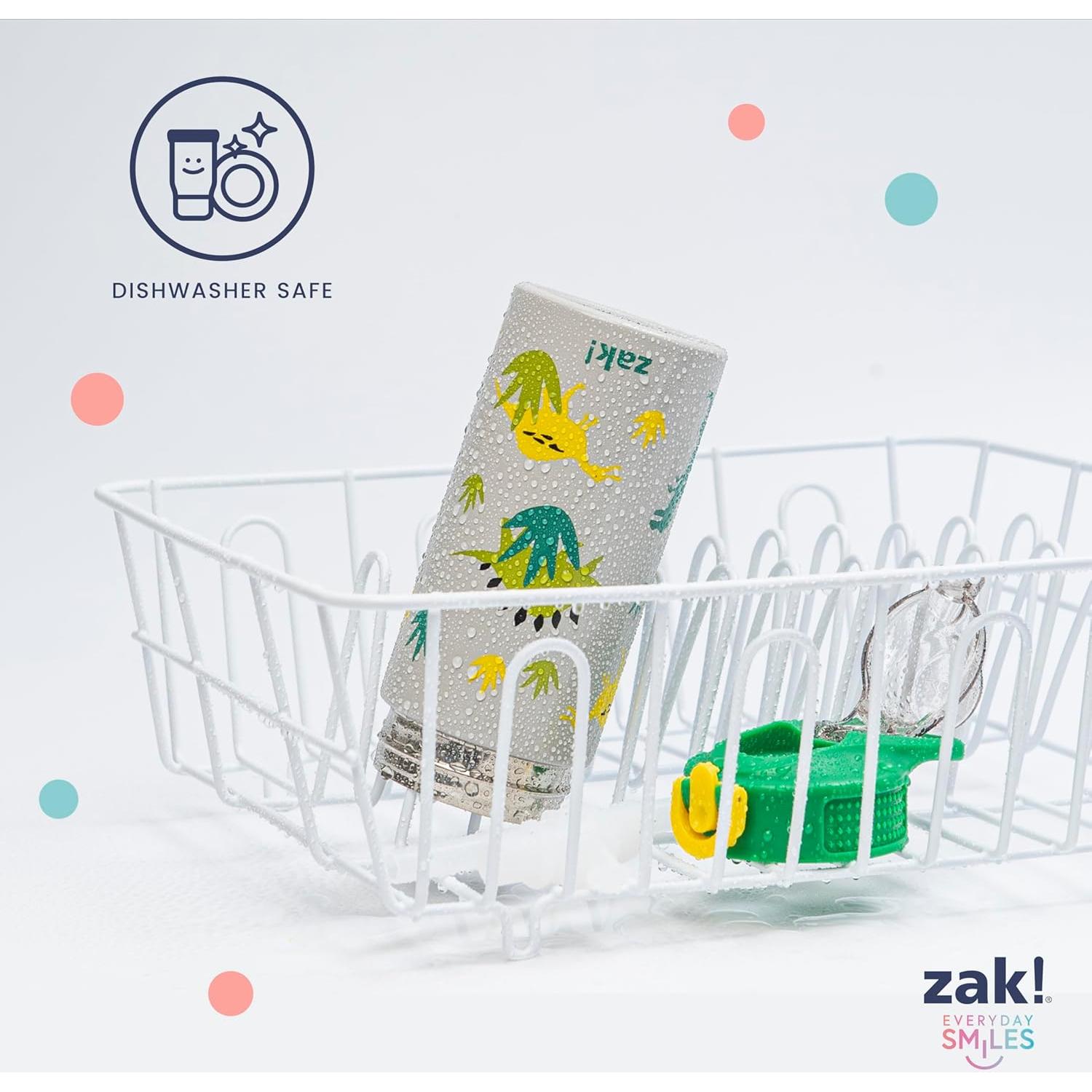 Botella de Agua Infantil Zak Designs Frozen 400ml con Pajilla