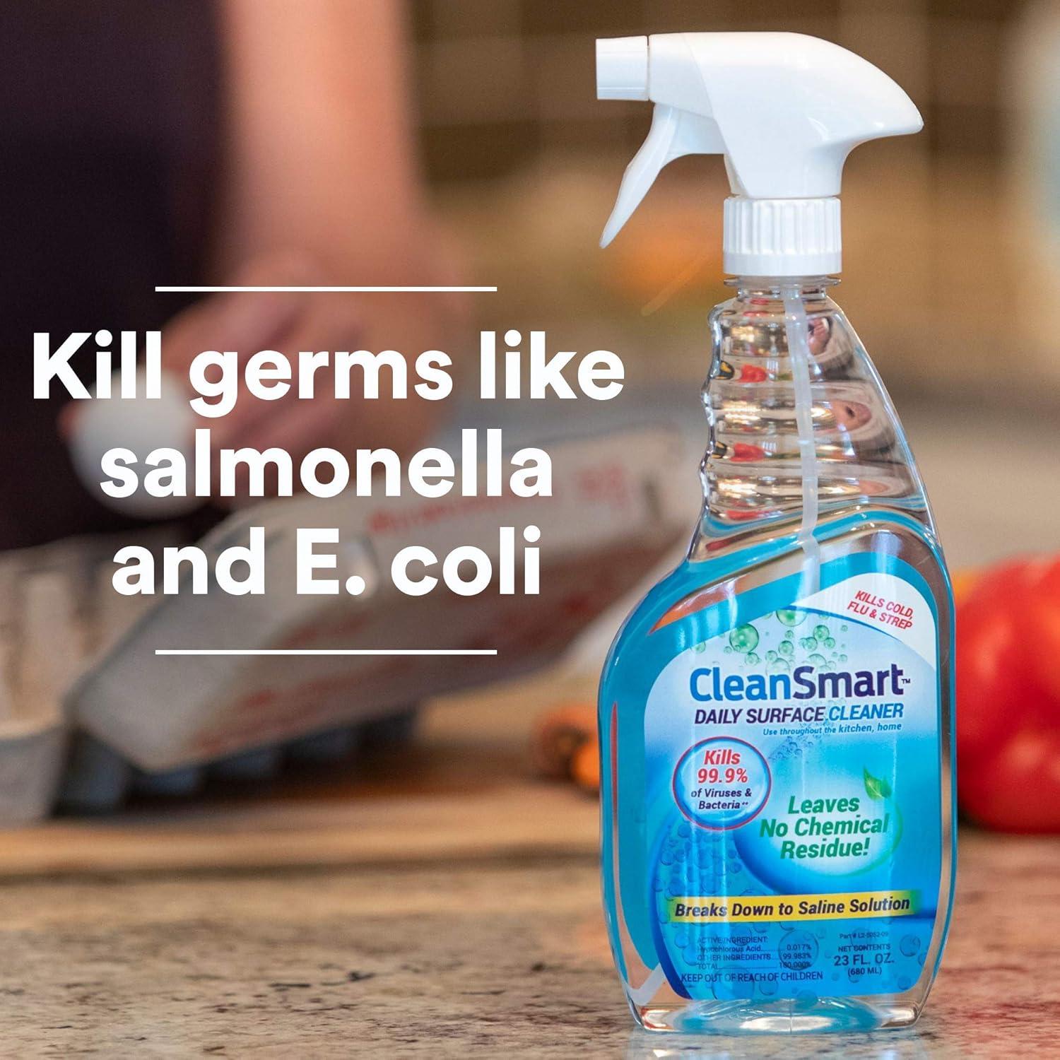 Limpiador Desinfectante CleanSmart 2x23oz - Seguro para Mascotas