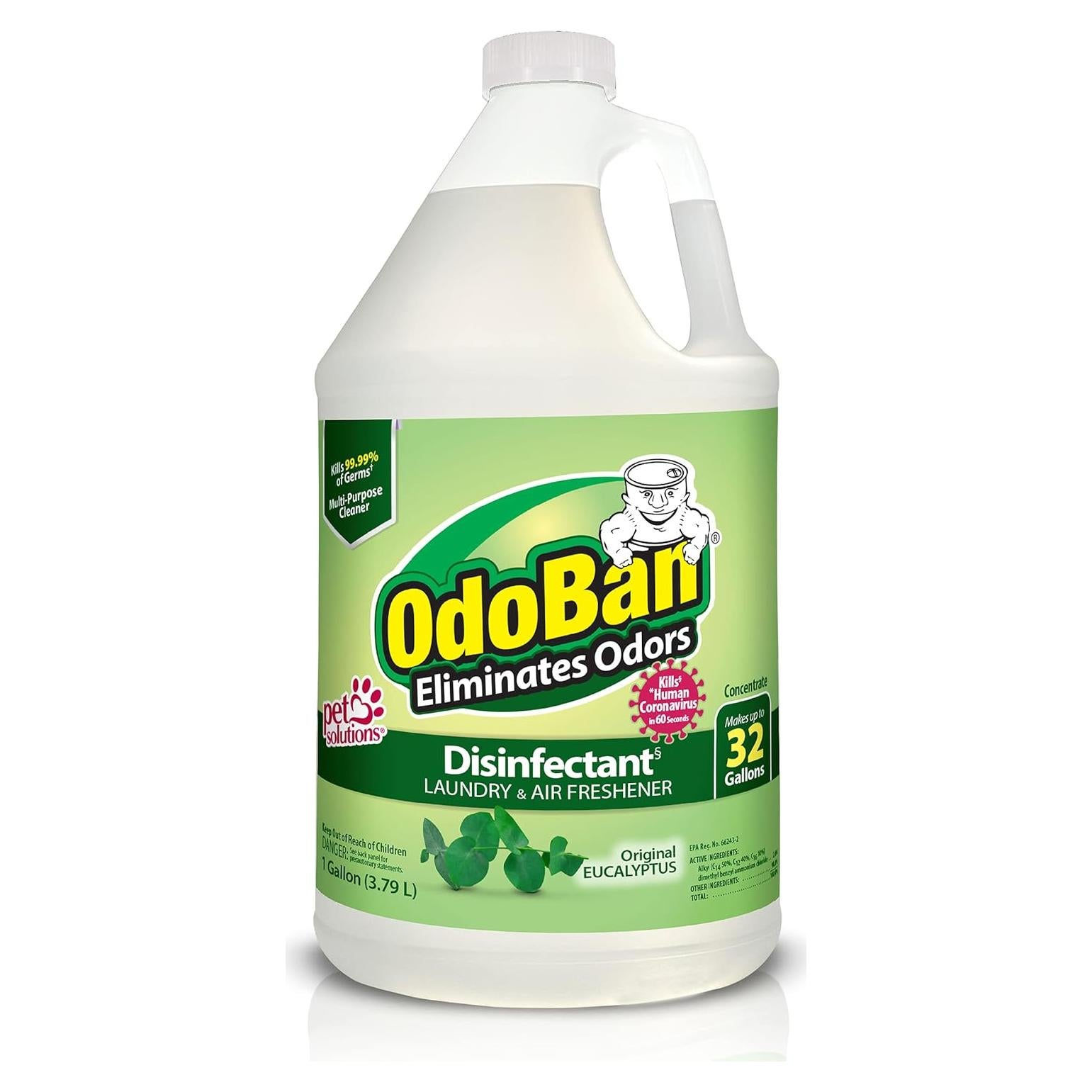 OdoBan Desinfectante Concentrado 3.9kg Eucalipto Multiusos