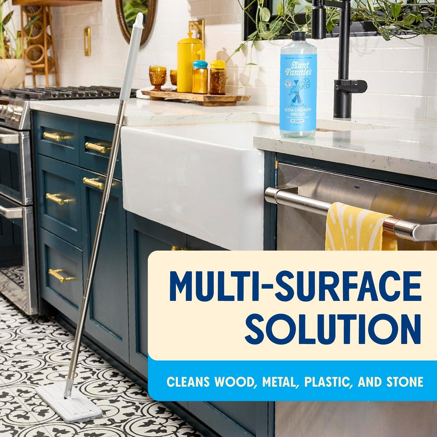 Vinagre de limpieza multiusos Aunt Fannie 0.95L sin aditivos