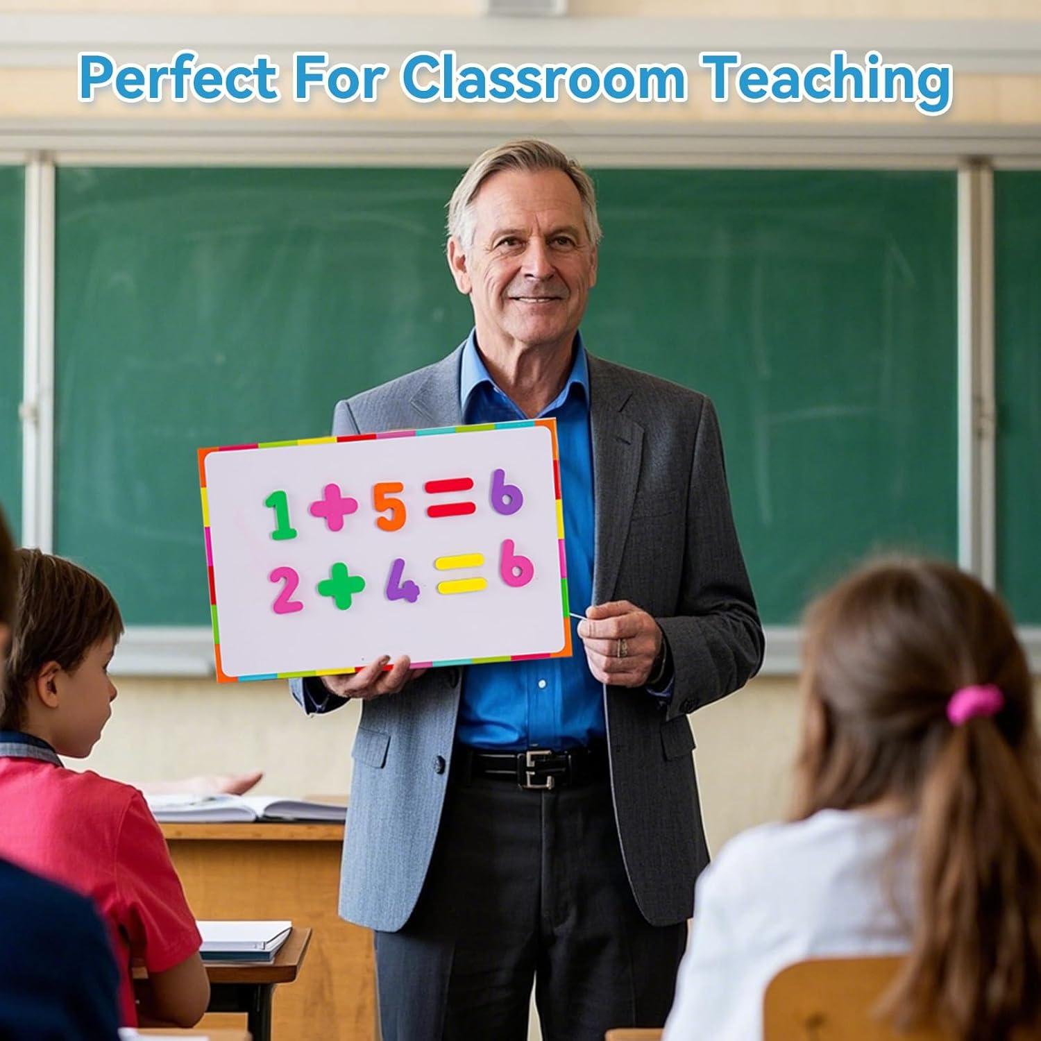 Letras Magnéticas de Alfabeto 237 PCS con Pizarra y Tarjetas CVC