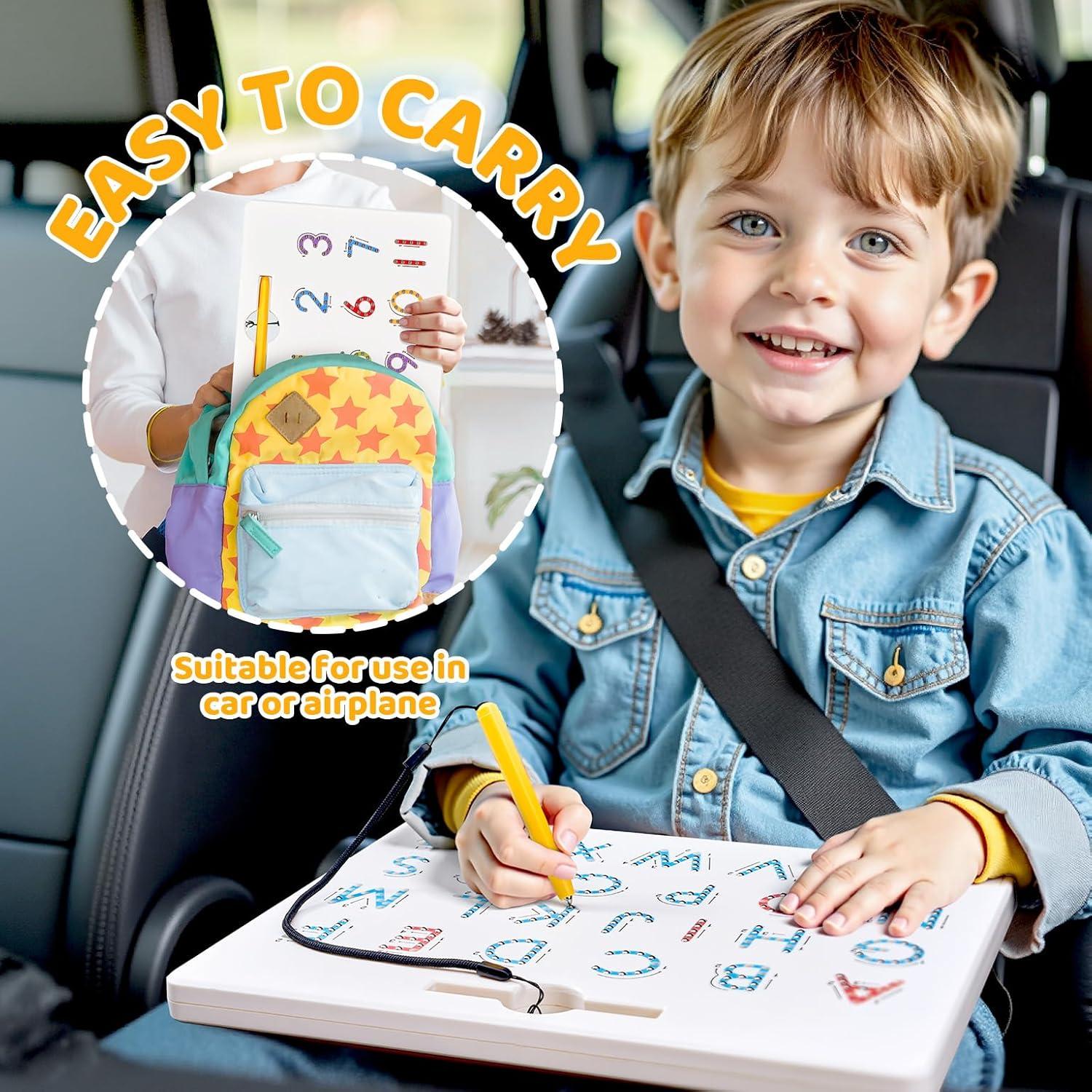 Juego de Tablero Magnético de Letras y Números GAMENOTE