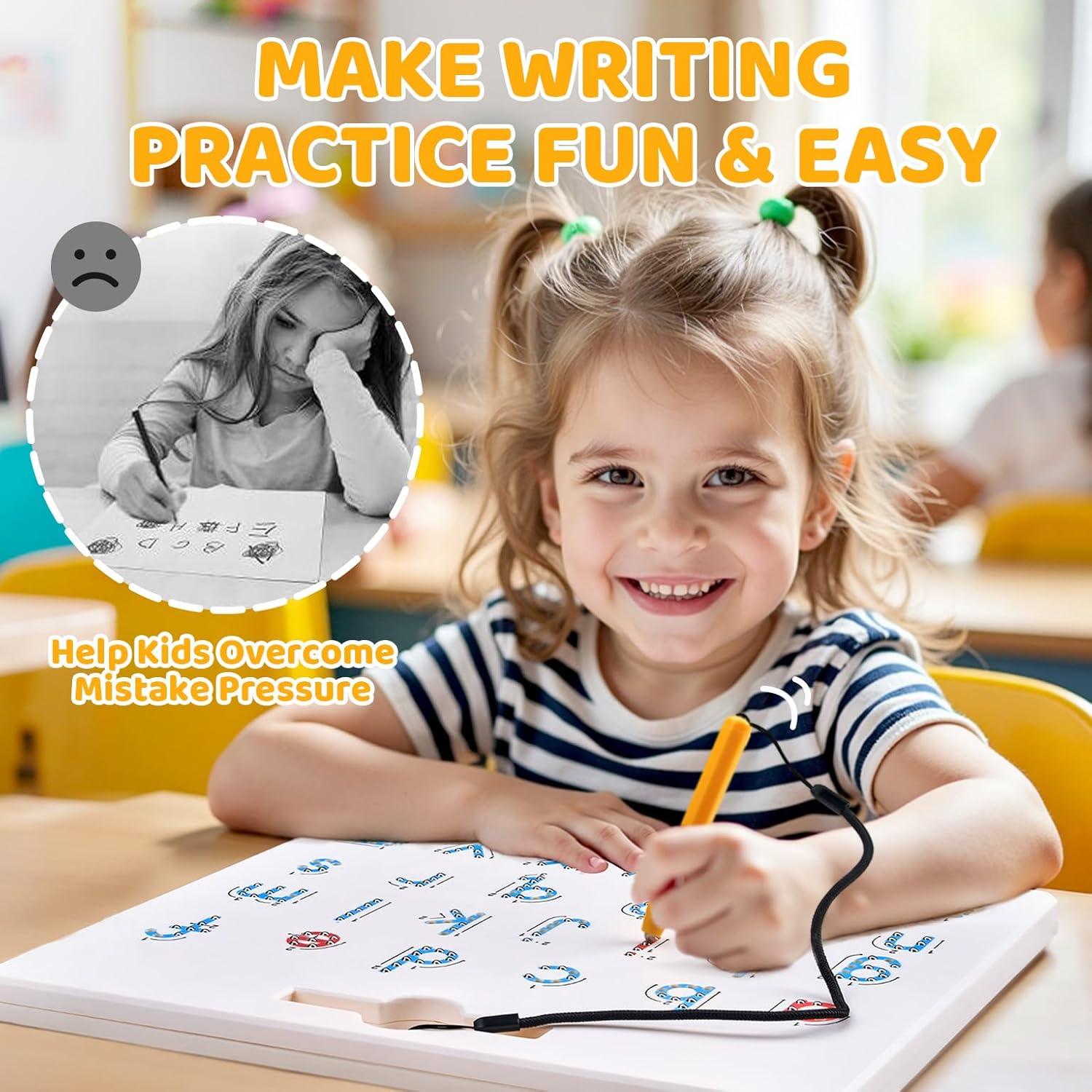 Juego de Tablero Magnético de Letras y Números GAMENOTE