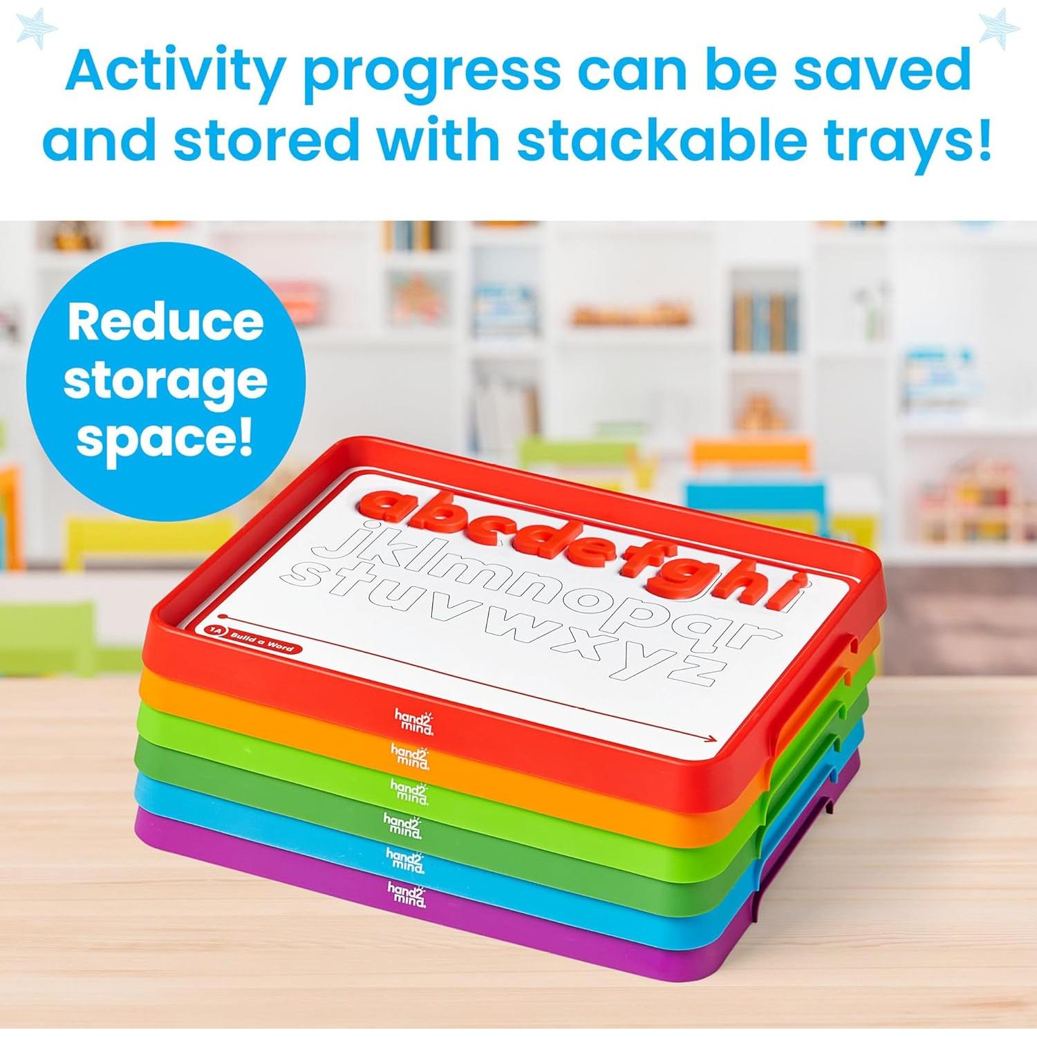 Conjunto de Letras Magnéticas hand2mind para Alfabetización