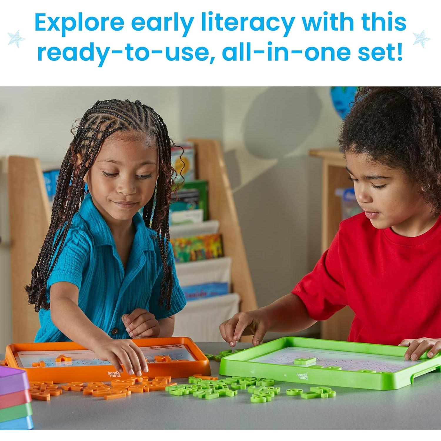 Conjunto de Letras Magnéticas hand2mind para Alfabetización