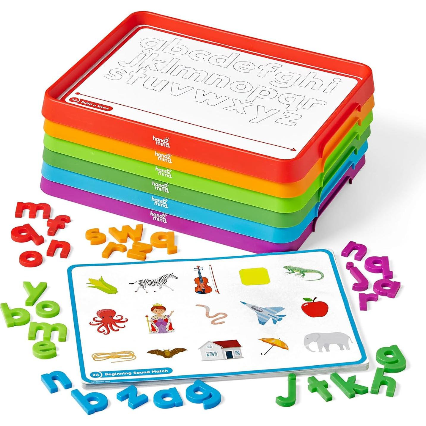 Conjunto de Letras Magnéticas hand2mind para Alfabetización