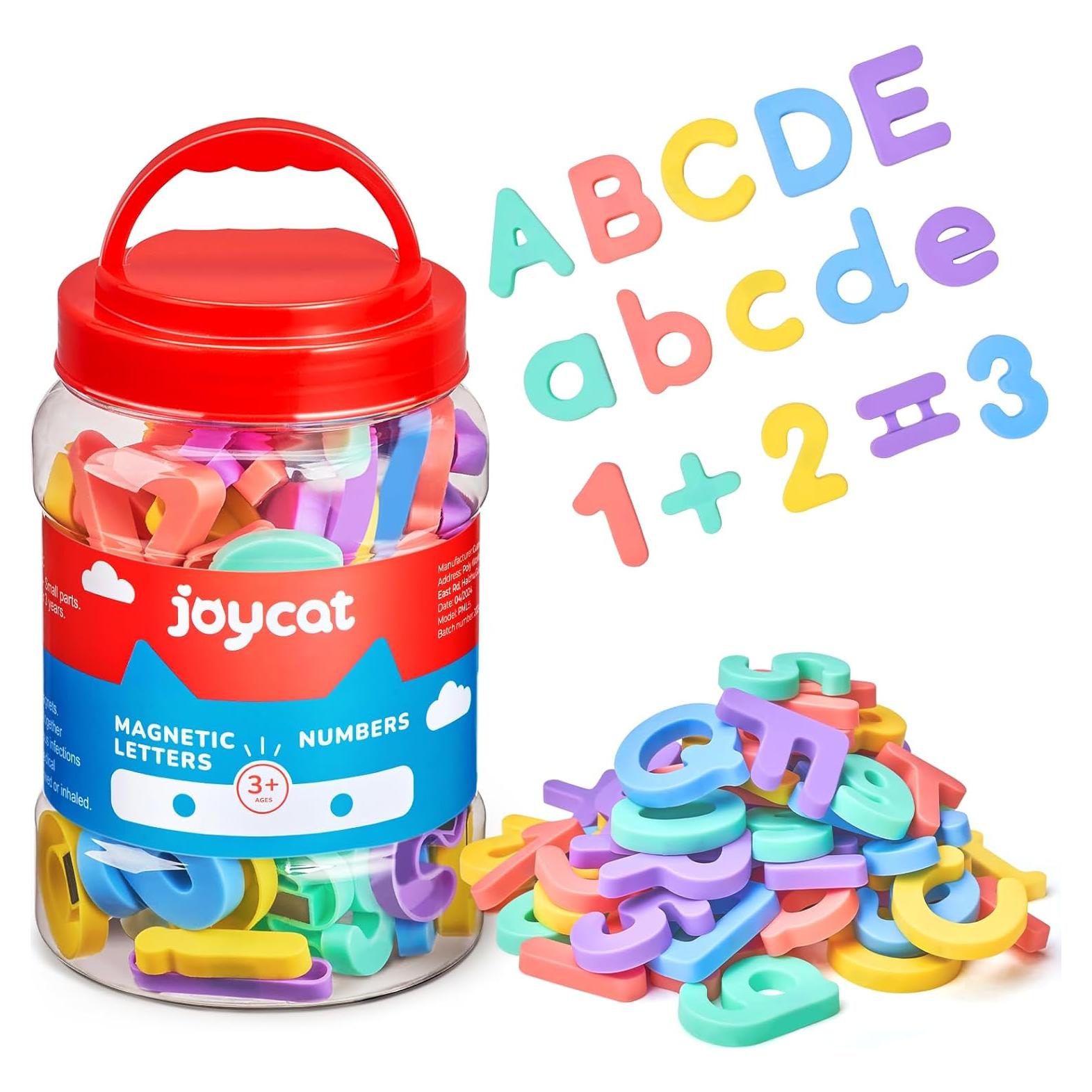 Letras y Números Magnéticos JoyCat 78 PCS para Niños