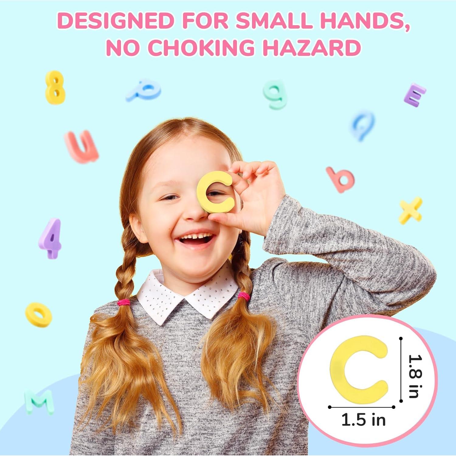 Letras y Números Magnéticos JoyCat 78 PCS para Niños