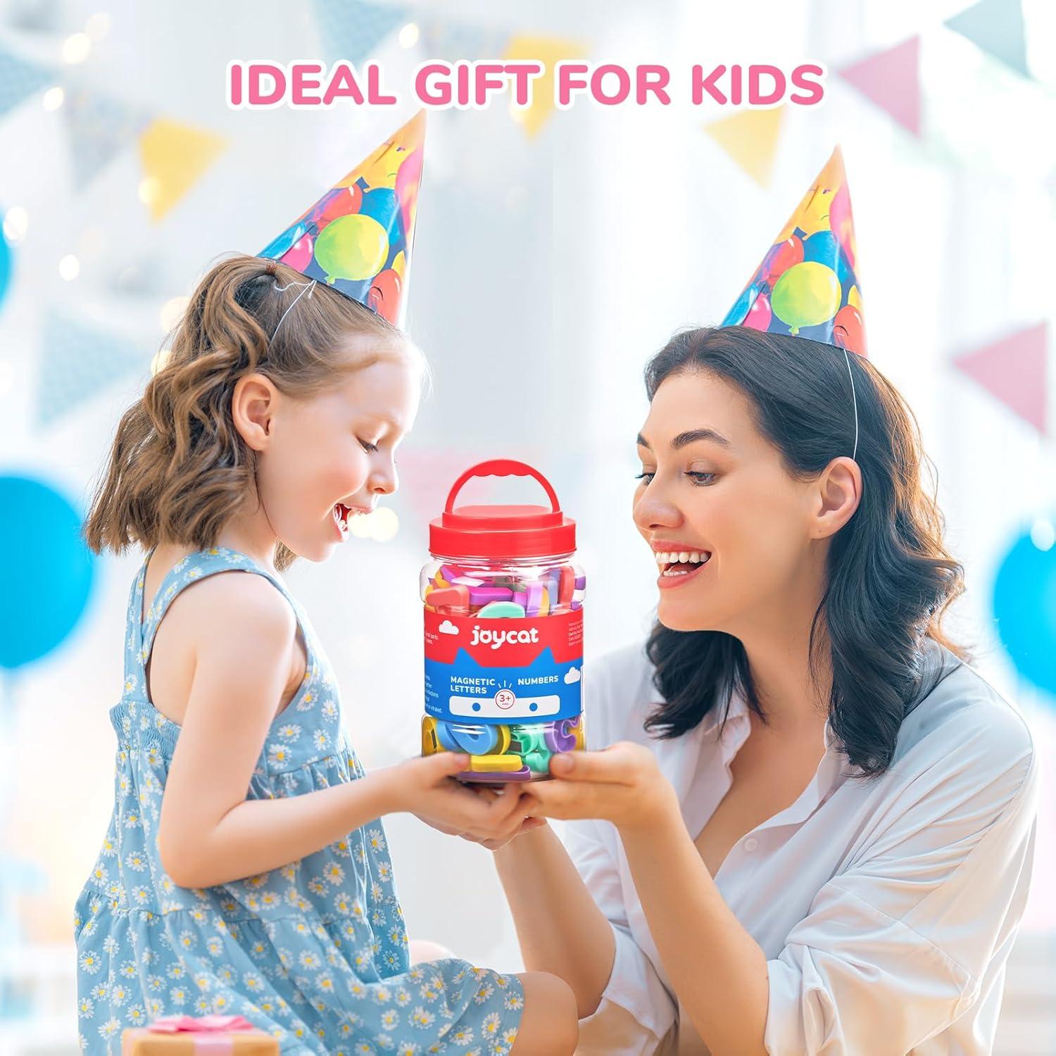 Letras y Números Magnéticos JoyCat 78 PCS para Niños