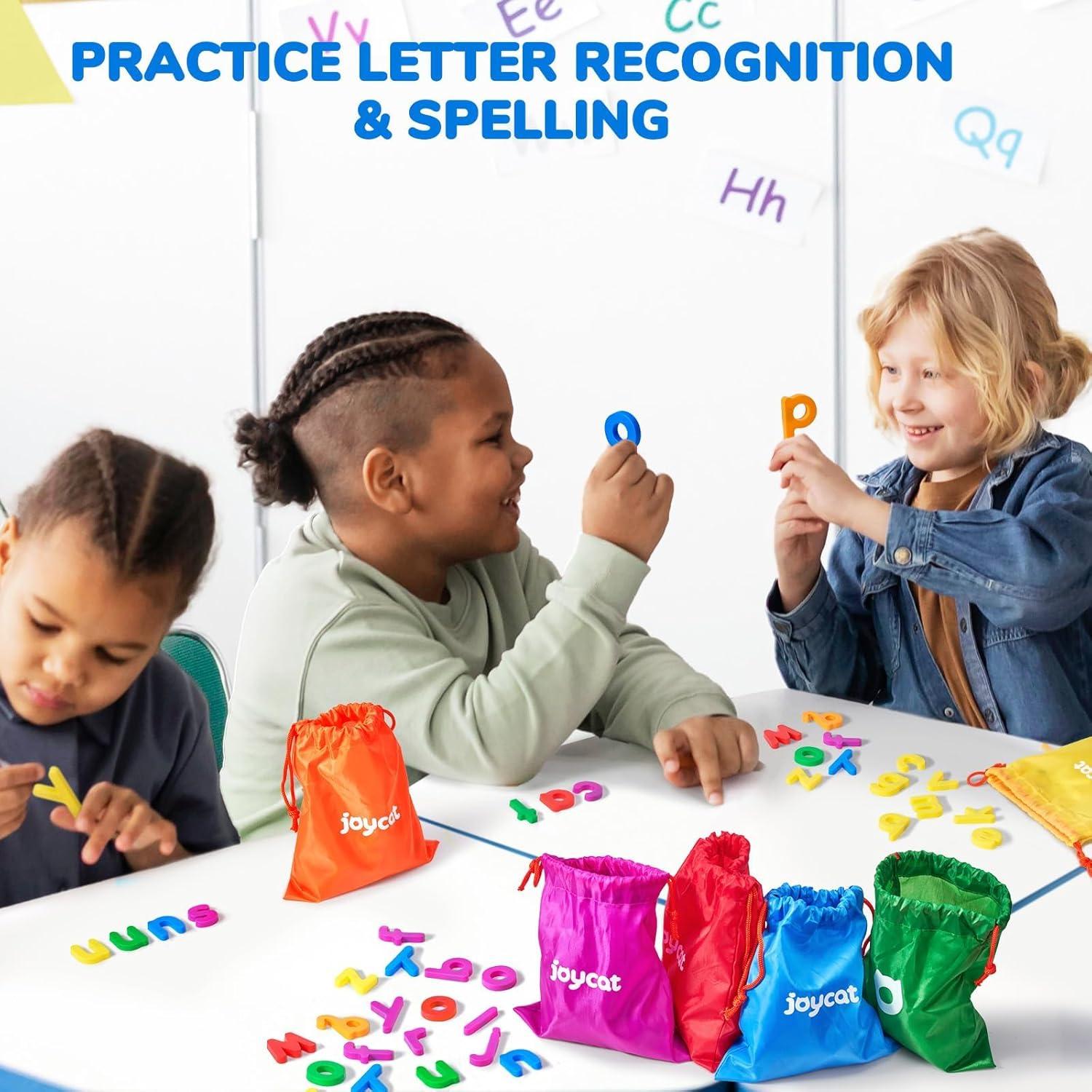 JoyCat Letras Magnéticas 312 Piezas Plástico Educativas