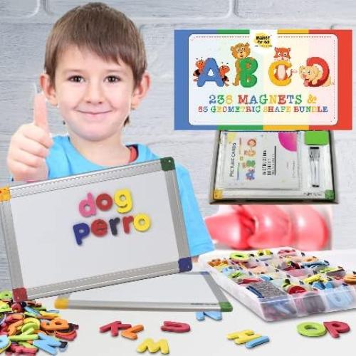 Conjunto de Imán de Letras y Números KOKO AROMA 291 Piezas