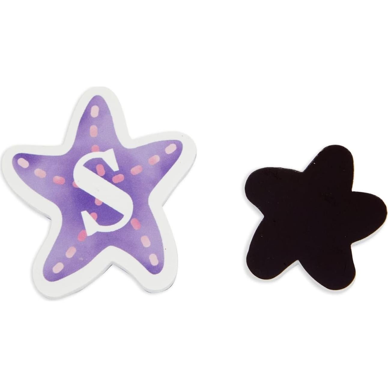 Imanes de Letras del Alfabeto Creaciones Brillantes 52 Piezas