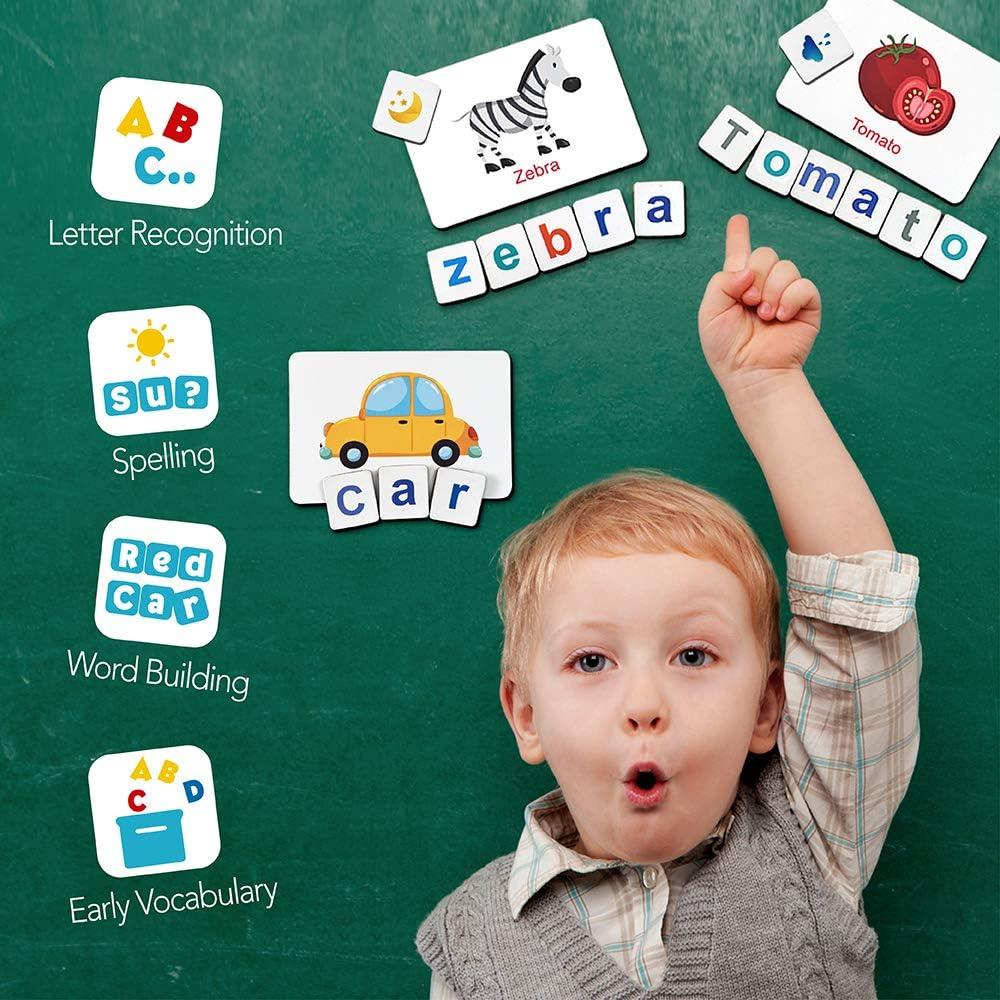 Juego Educativo Coogam Letras y Números Magnéticos 110 Piezas