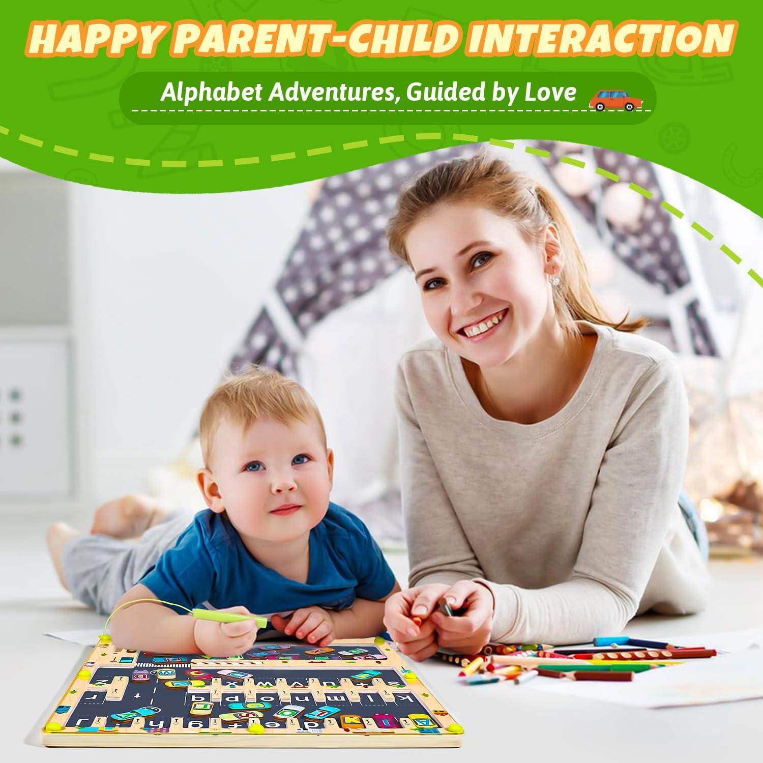 Rompecabezas Magnético de Letras NOWRICH 28.94x25.4cm