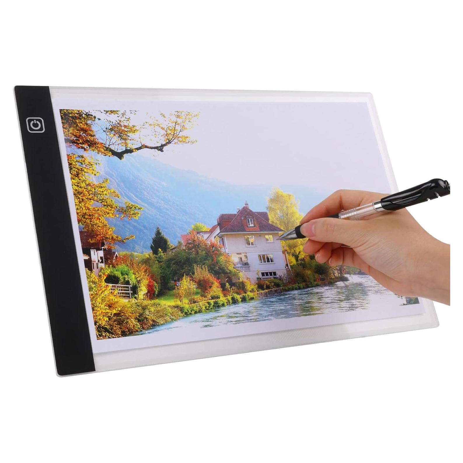 Caja de Luz LED OceeK A5 para Copiar y Trazar 14x20.8cm