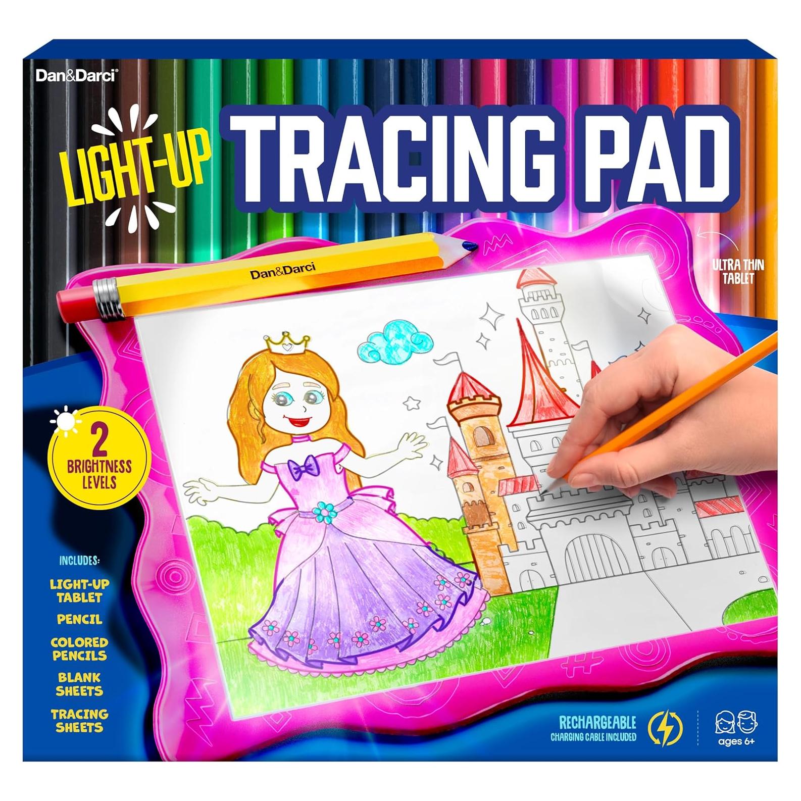 Tableta de Trazado Iluminada Dan&Darci - Creatividad para Niños