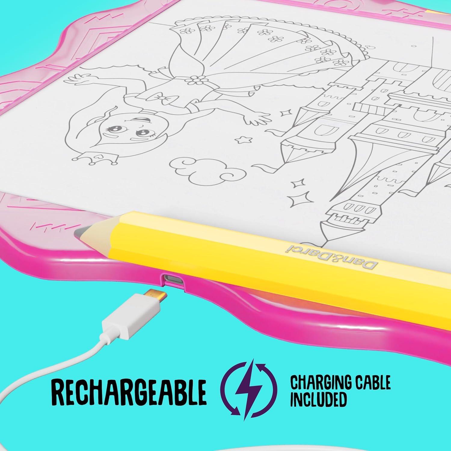 Tableta de Trazado Iluminada Dan&Darci - Creatividad para Niños