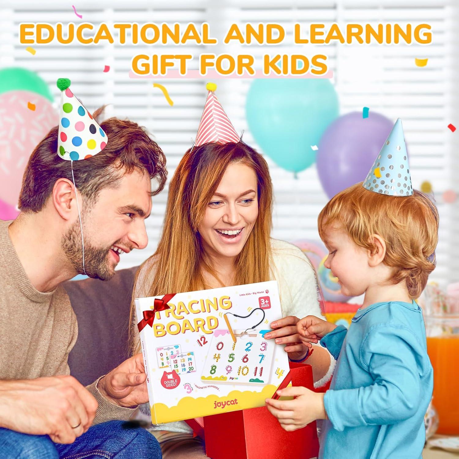 Tablero Magnético de Trazado JoyCat 1-20 para Niños