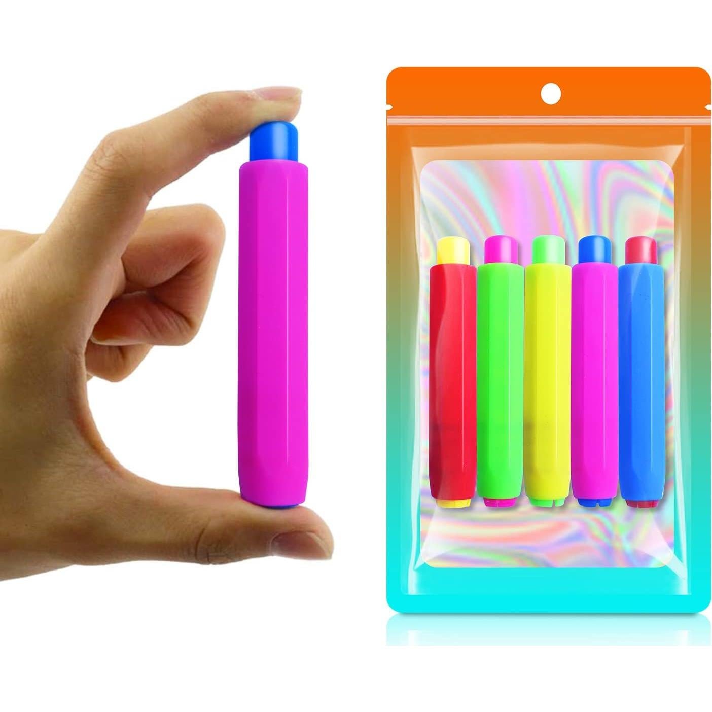 Set de 5 Soportes de Tiza Gutes Ajustables para Pizarra