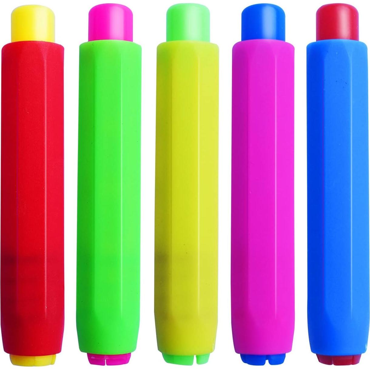 Set de 5 Soportes de Tiza Gutes Ajustables para Pizarra
