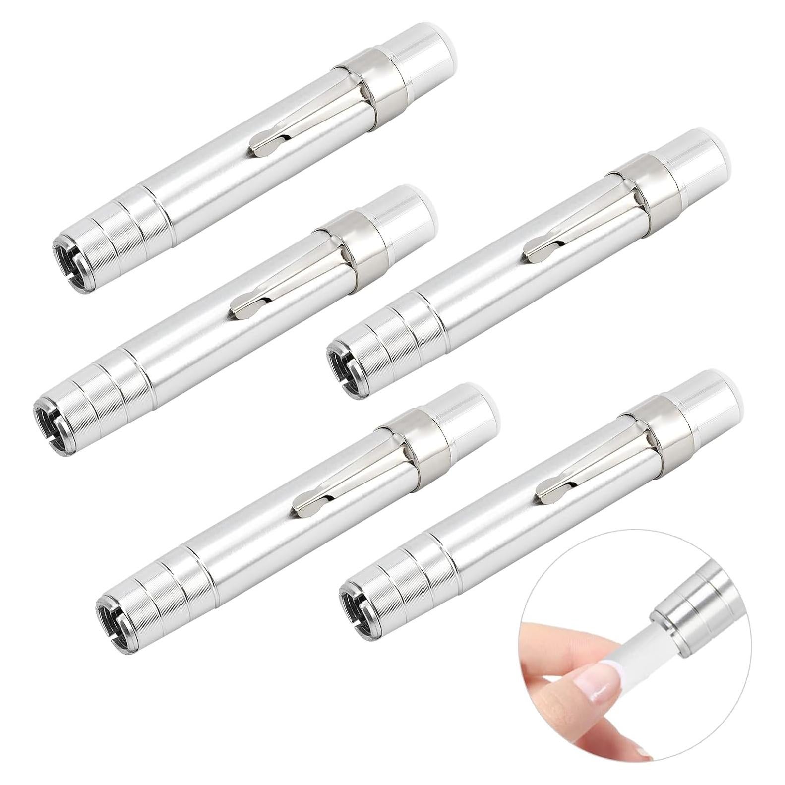 5 Sujetadores de Tiza de Aluminio Siutaga para Pizarra