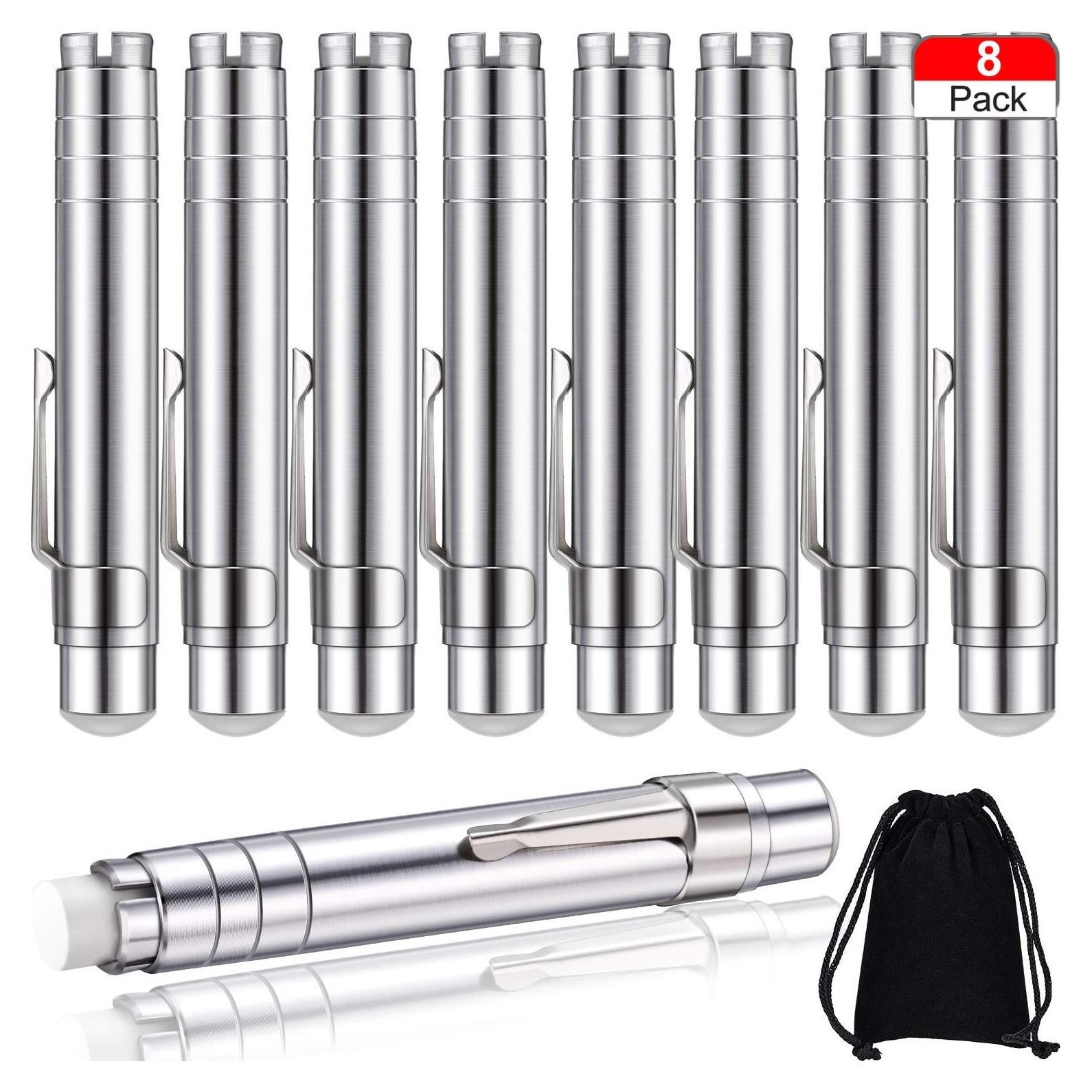 Soporte de Tiza Boao de Aluminio - 8 Piezas con Bolsa