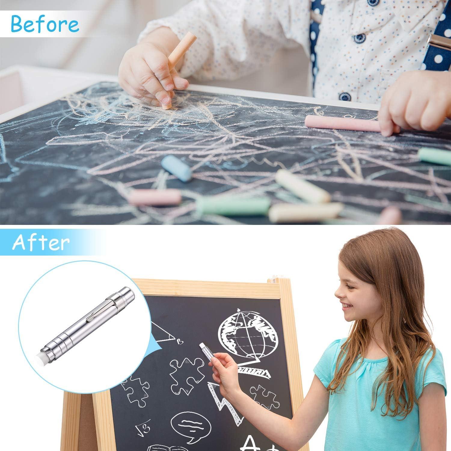 Soporte de Tiza Boao de Aluminio - 8 Piezas con Bolsa