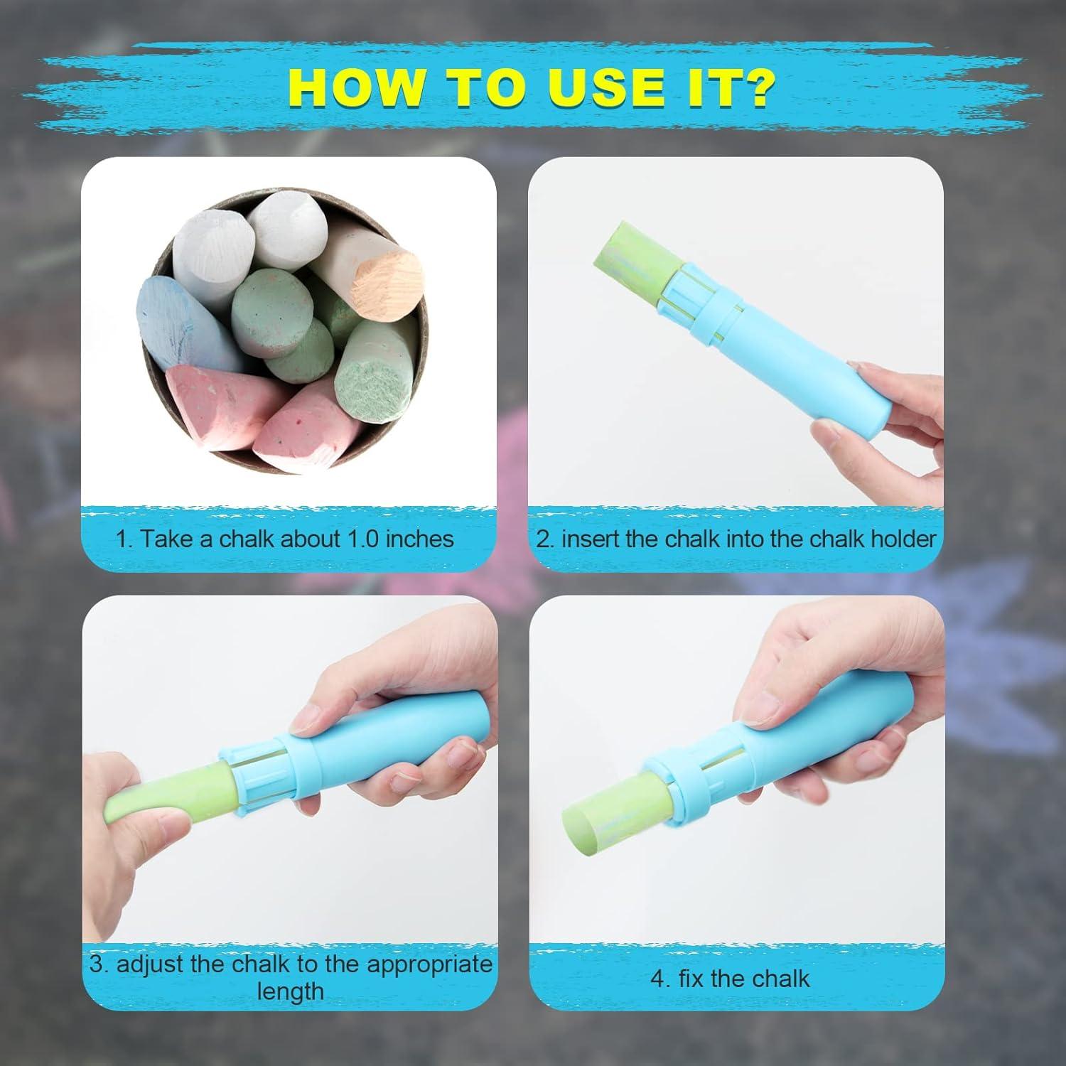 Soporte de Tiza de Acera Windspeed - 10 Piezas 2.54 cm