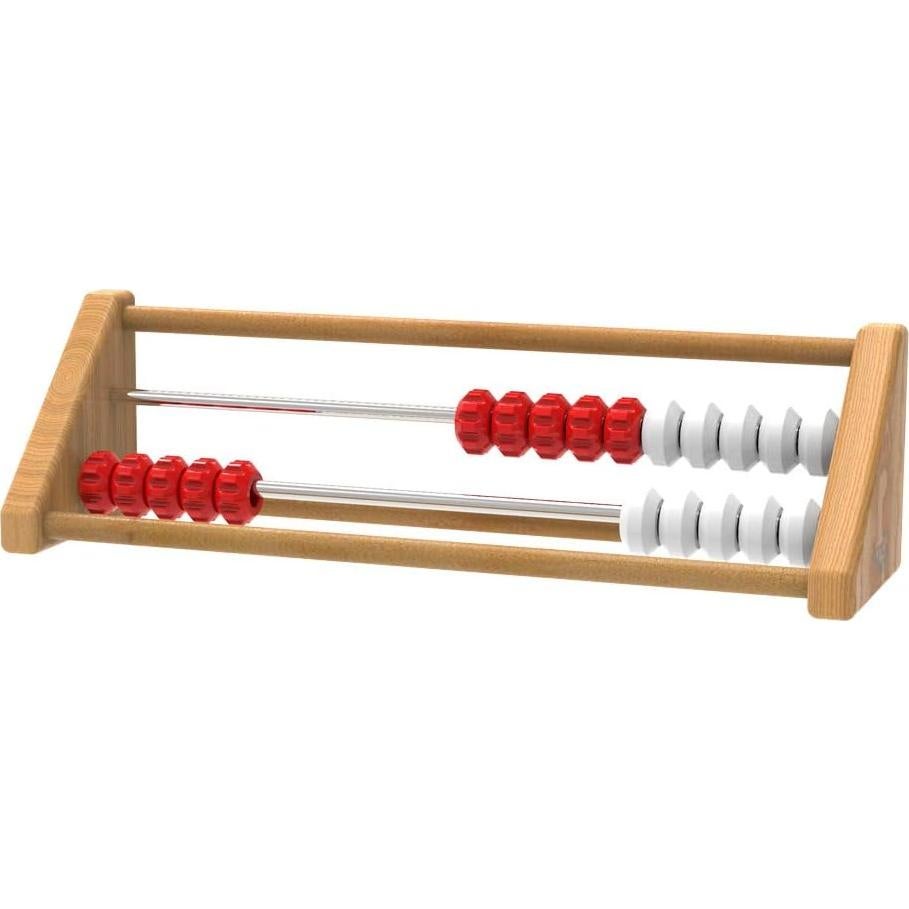 Ábaco Sensorial de 20 Cuentas Hand2mind para Niños